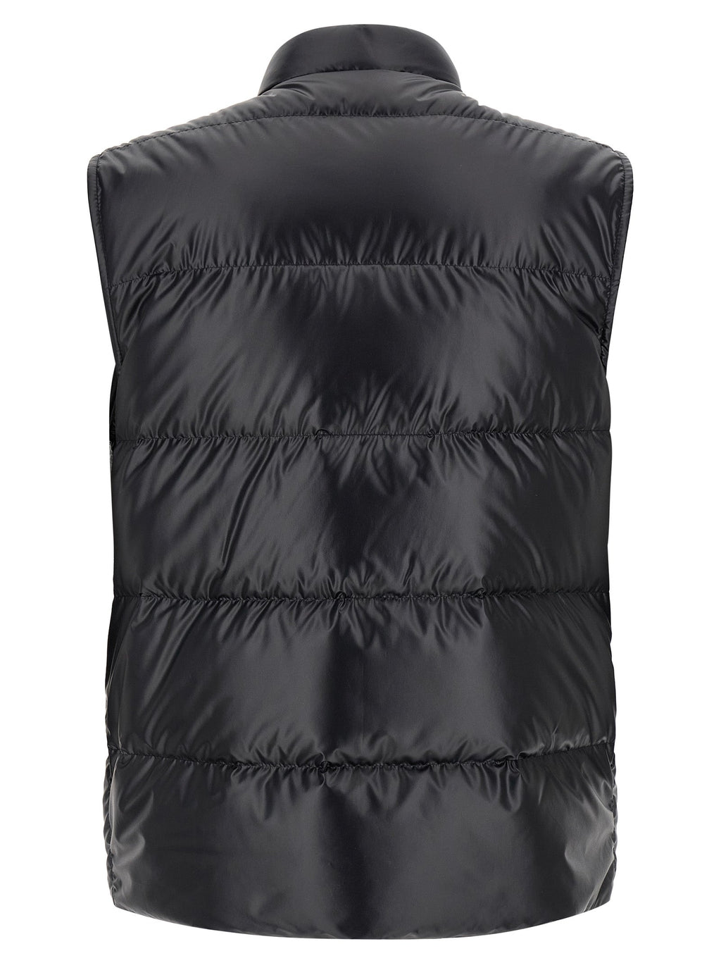 Moncler Blue Polyester Sleeveless Jacket Moncler