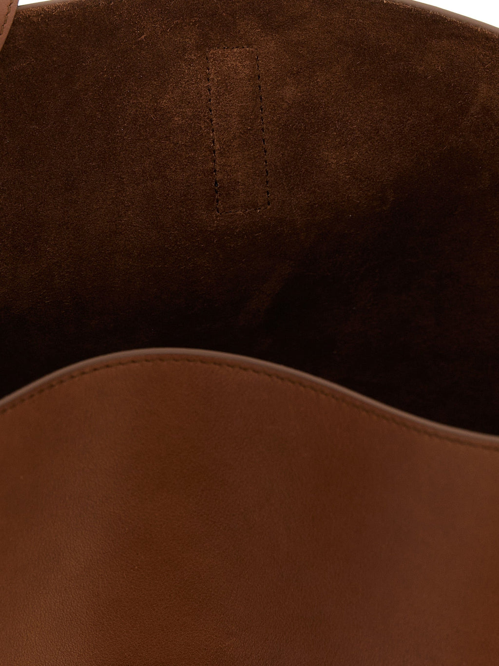 Saint Laurent Brown Calfskin Shoulder Bag Saint Laurent