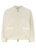 Moncler White Polyester Cardigan Moncler