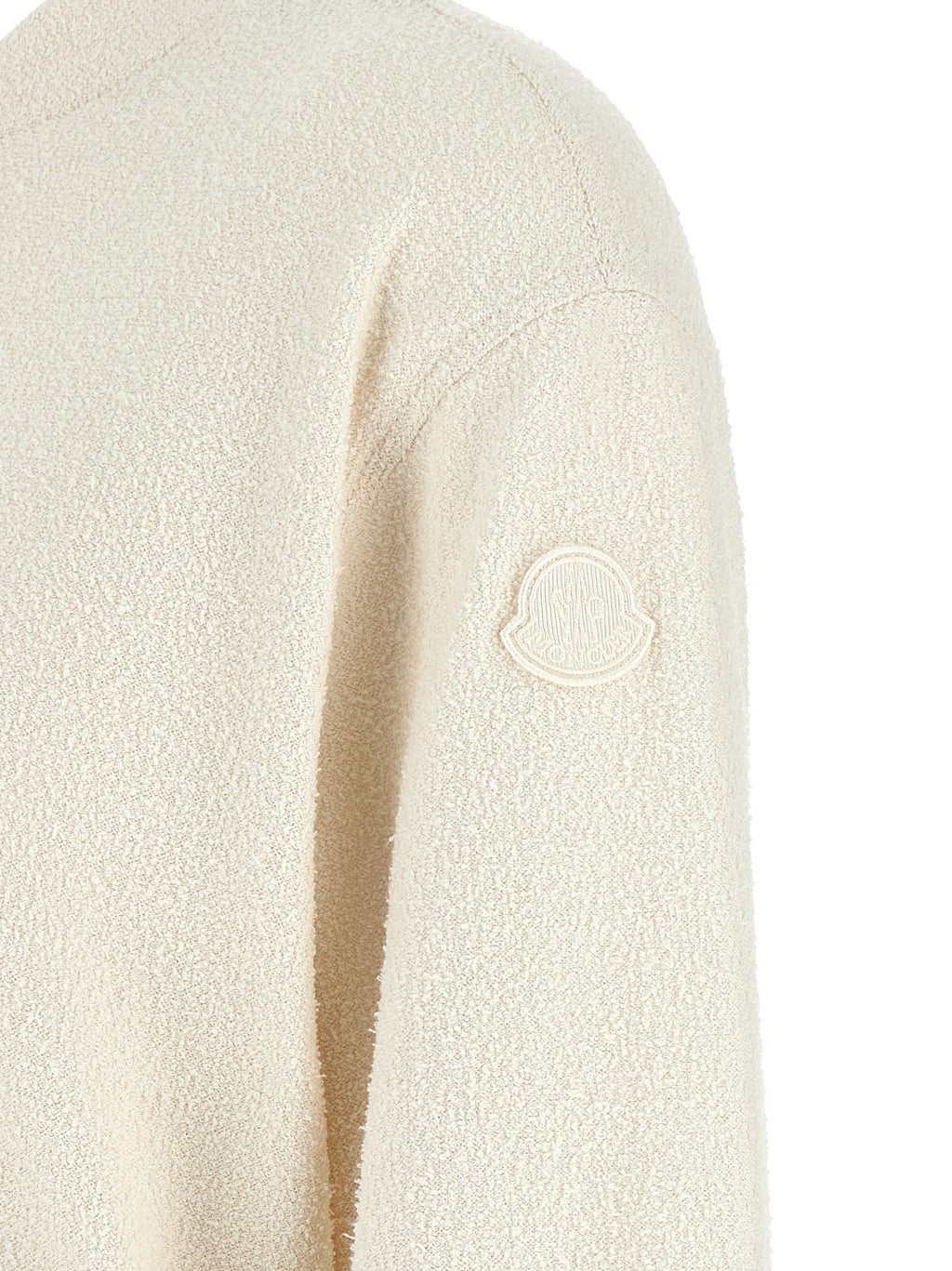Moncler White Polyester Cardigan Moncler