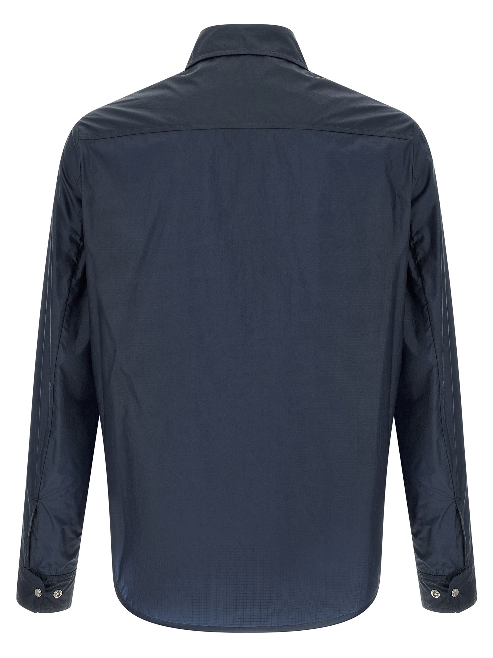 Moncler Blue Polyamide Blouse Moncler