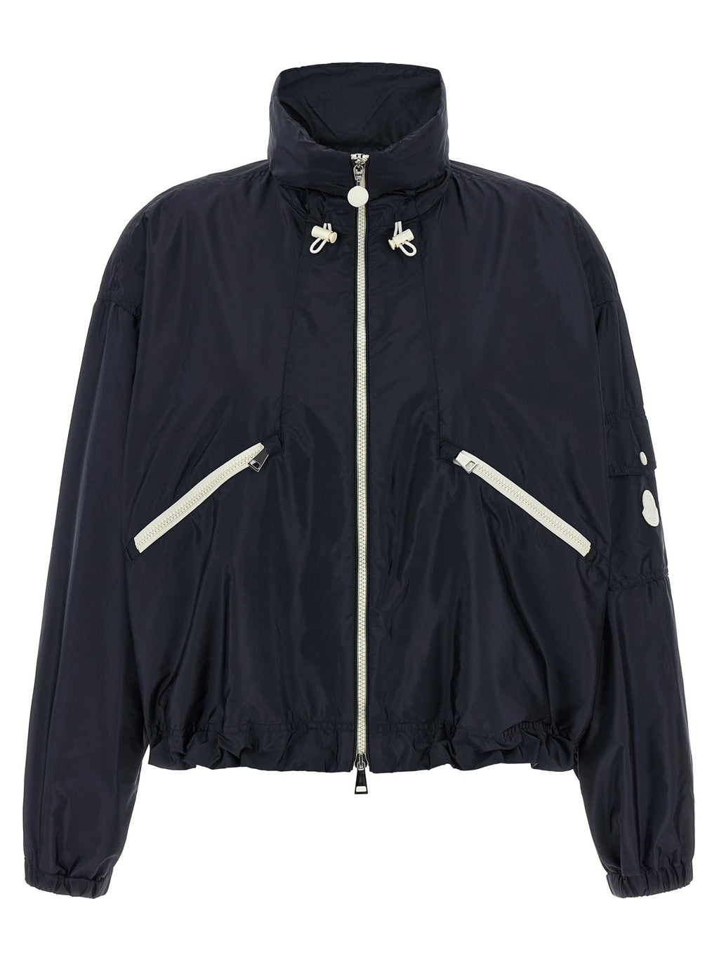Moncler Blue Polyamide Shell Jacket Moncler