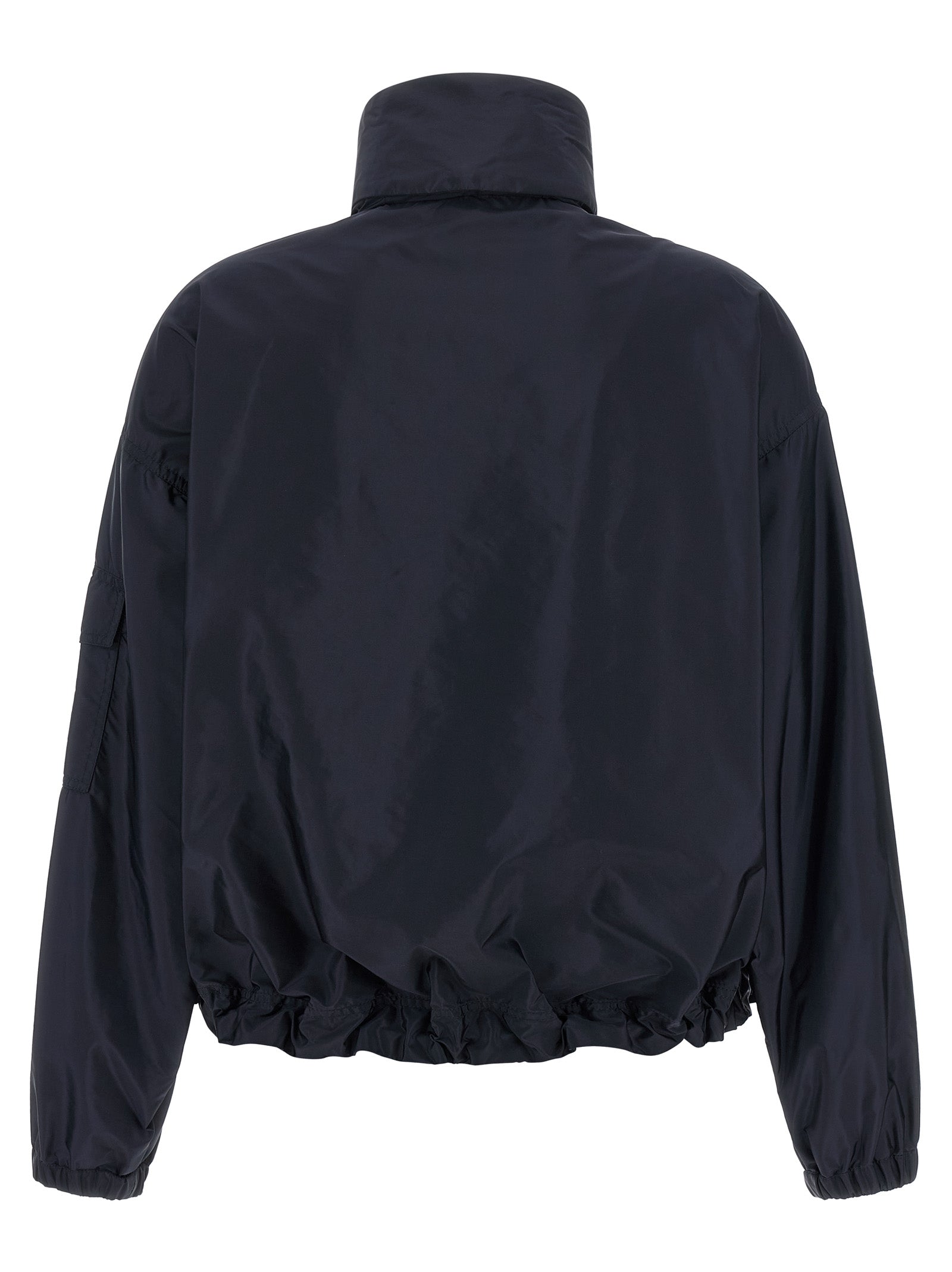 Moncler Blue Polyamide Shell Jacket Moncler