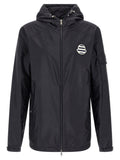 Moncler Blue Polyamide Shell Jacket Moncler