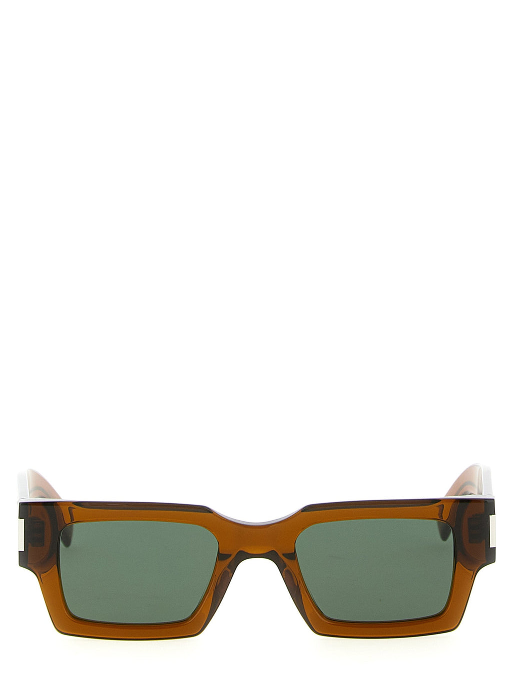 Saint Laurent Brown Acetate Sunglasses
