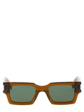 Saint Laurent Brown Acetate Sunglasses