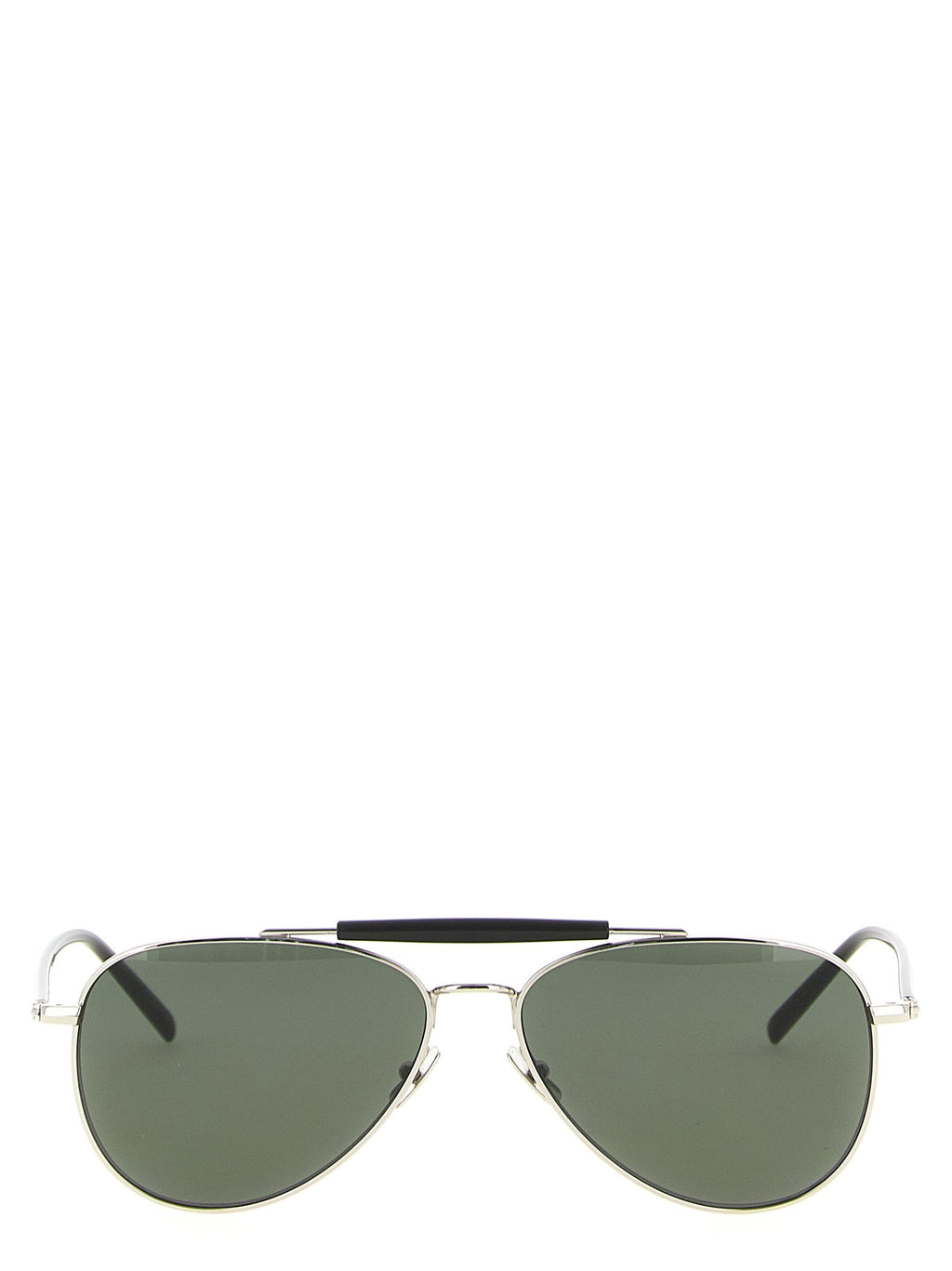 Saint Laurent Silver Acetate Sunglasses Saint Laurent