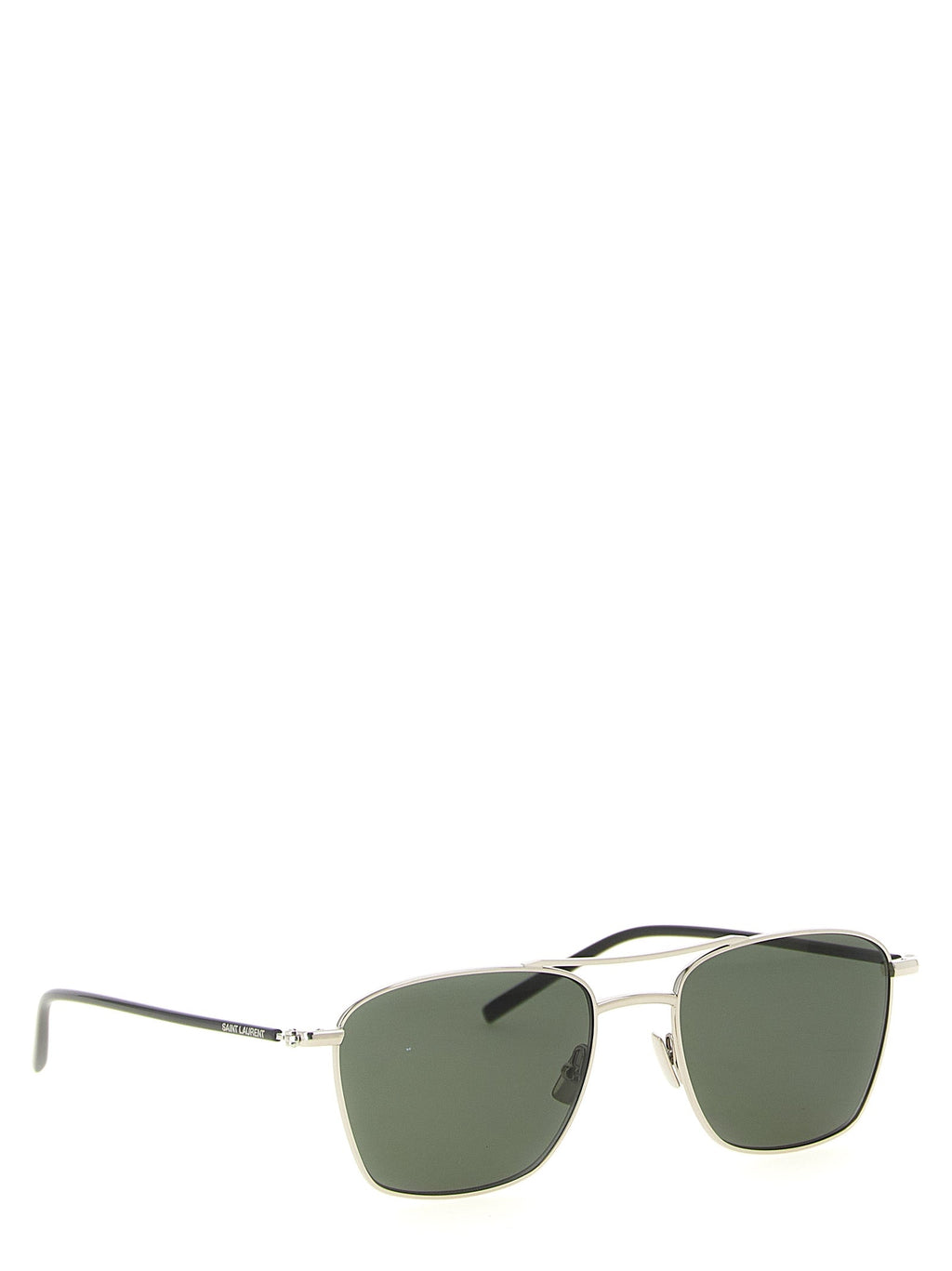 Saint Laurent Silver Acetate Sunglasses Saint Laurent