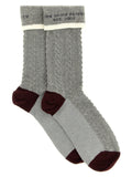 Golden Goose Gray Cotton Socks Golden Goose