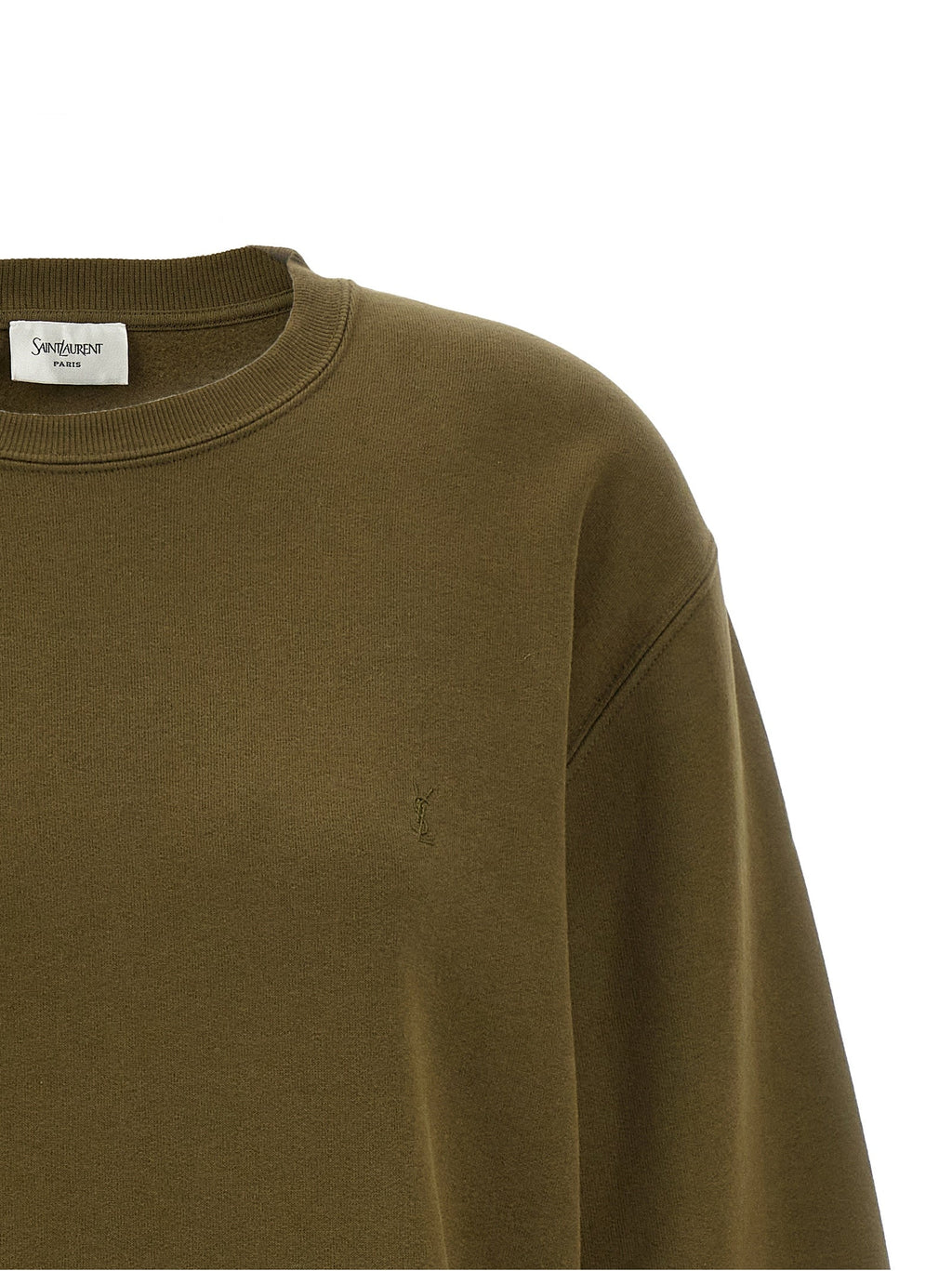 Saint Laurent Bicolor Cotton Sweatshirt Saint Laurent