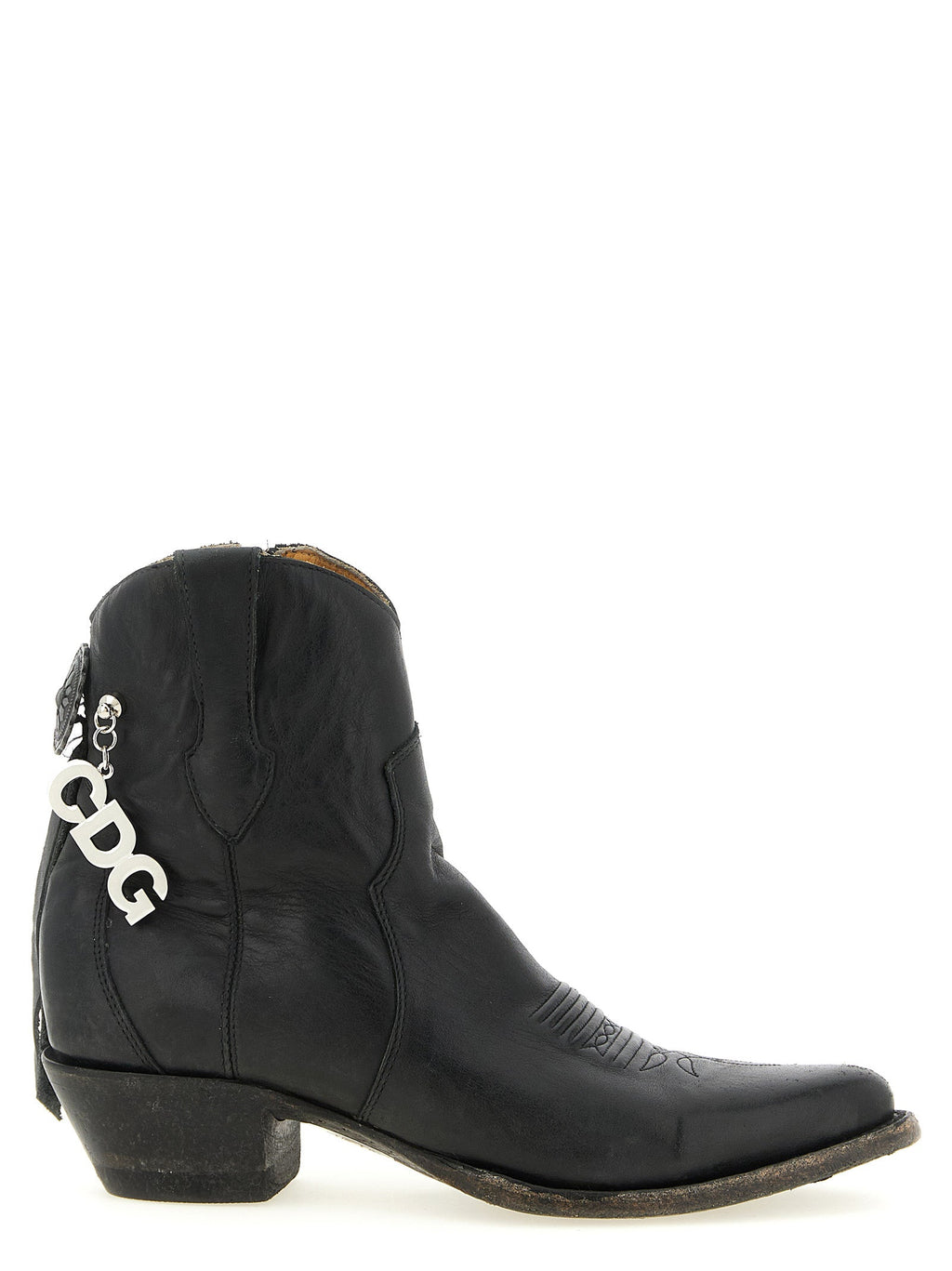 Comme Des Garçons Black Cowhide Chelsea Boots Comme Des Garçons