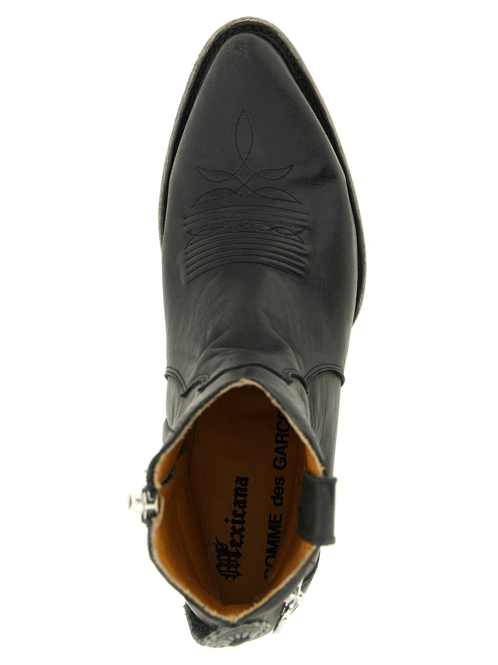 Comme Des Garçons Black Cowhide Chelsea Boots Comme Des Garçons