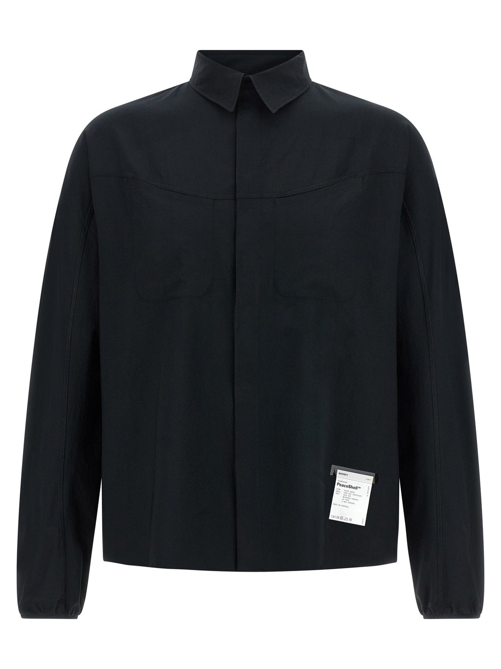 SATISFY Black Polyester Blouse SATISFY