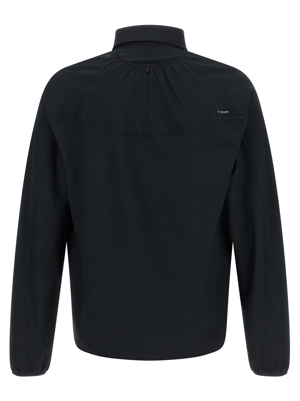 SATISFY Black Polyester Blouse SATISFY