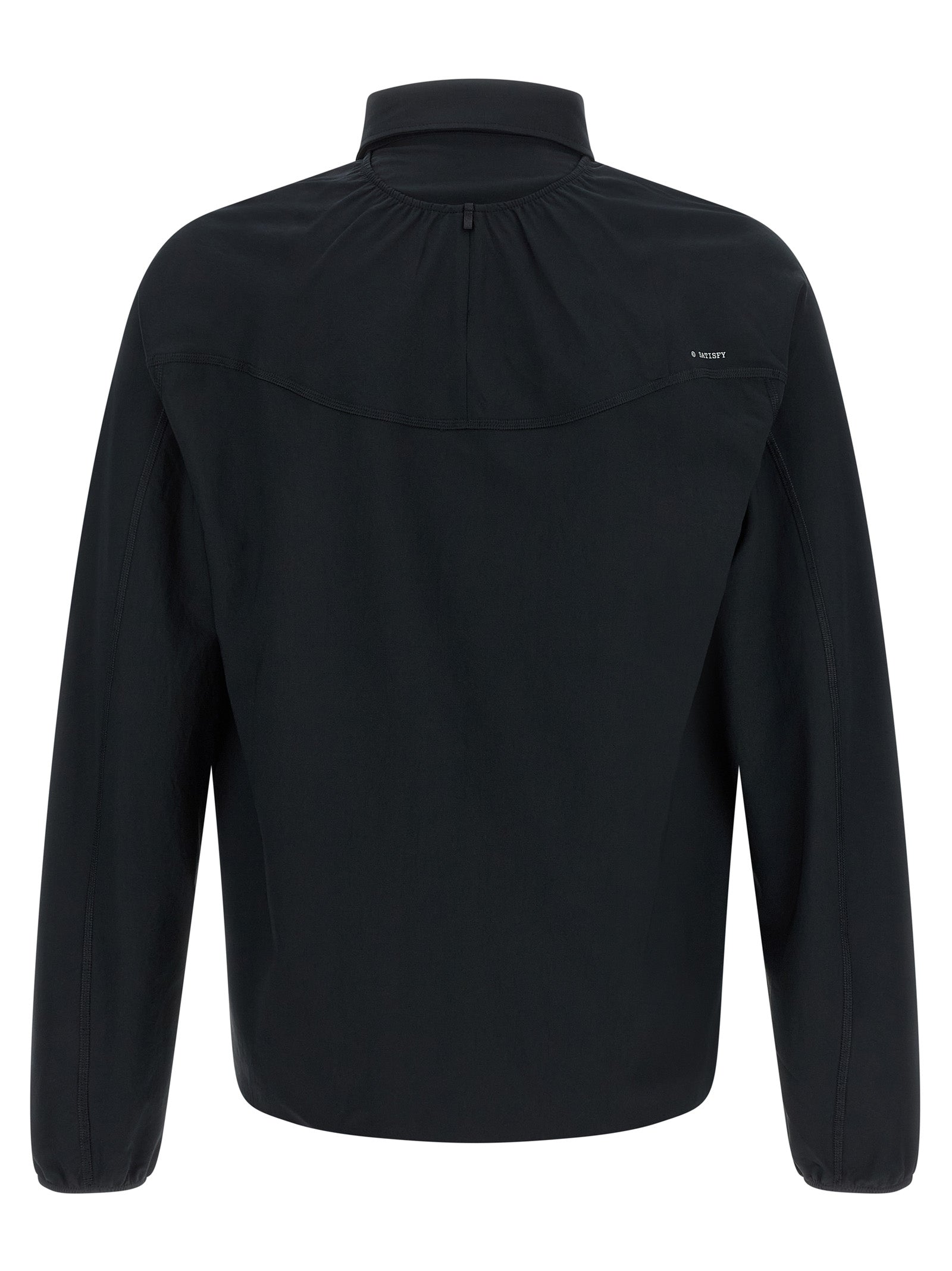 SATISFY Black Polyester Blouse SATISFY