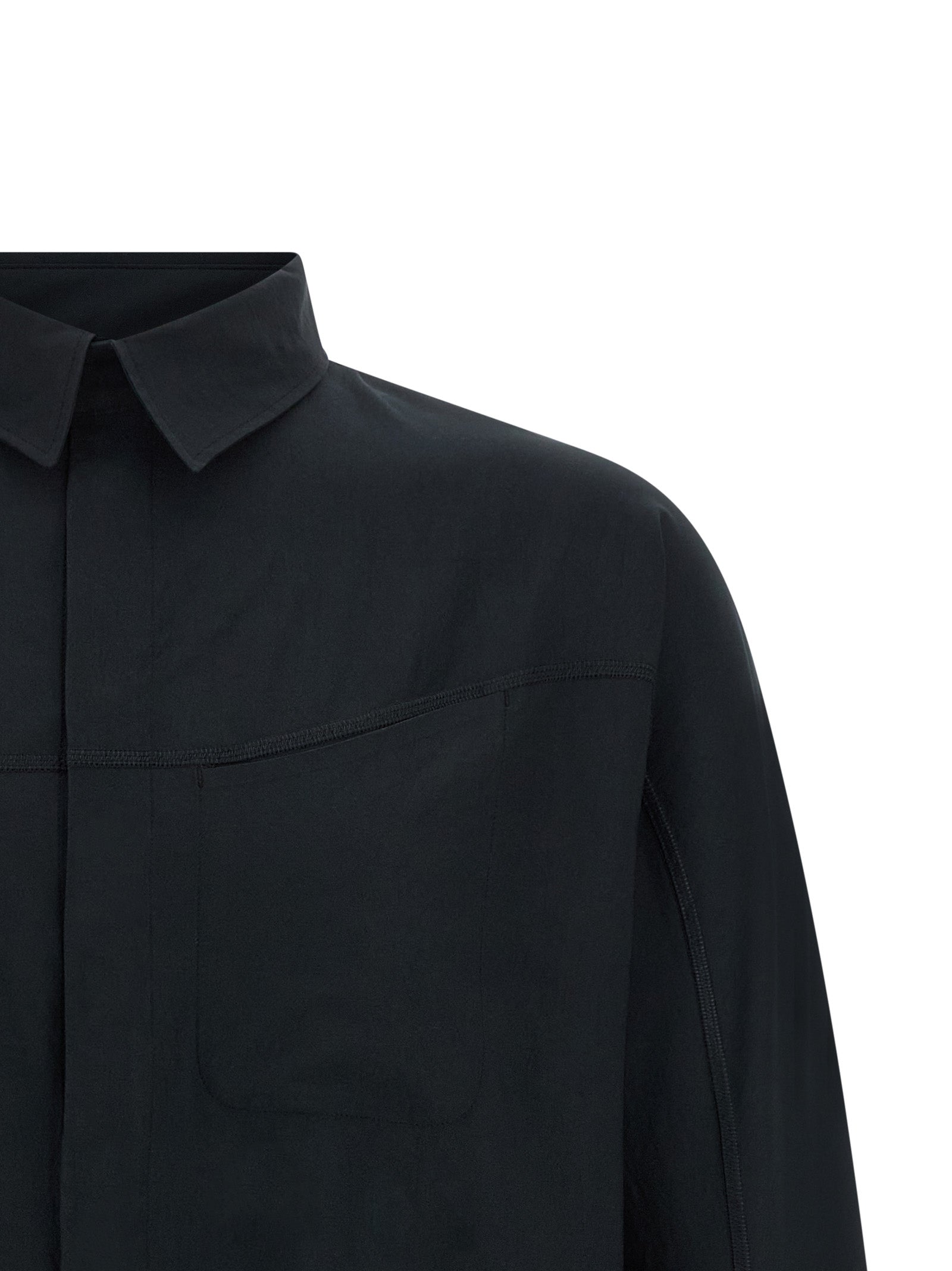 SATISFY Black Polyester Blouse SATISFY