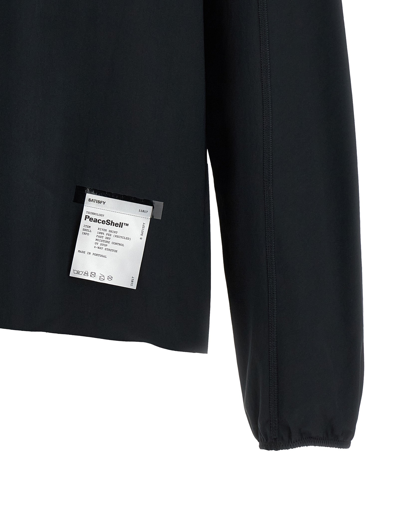 SATISFY Black Polyester Blouse SATISFY