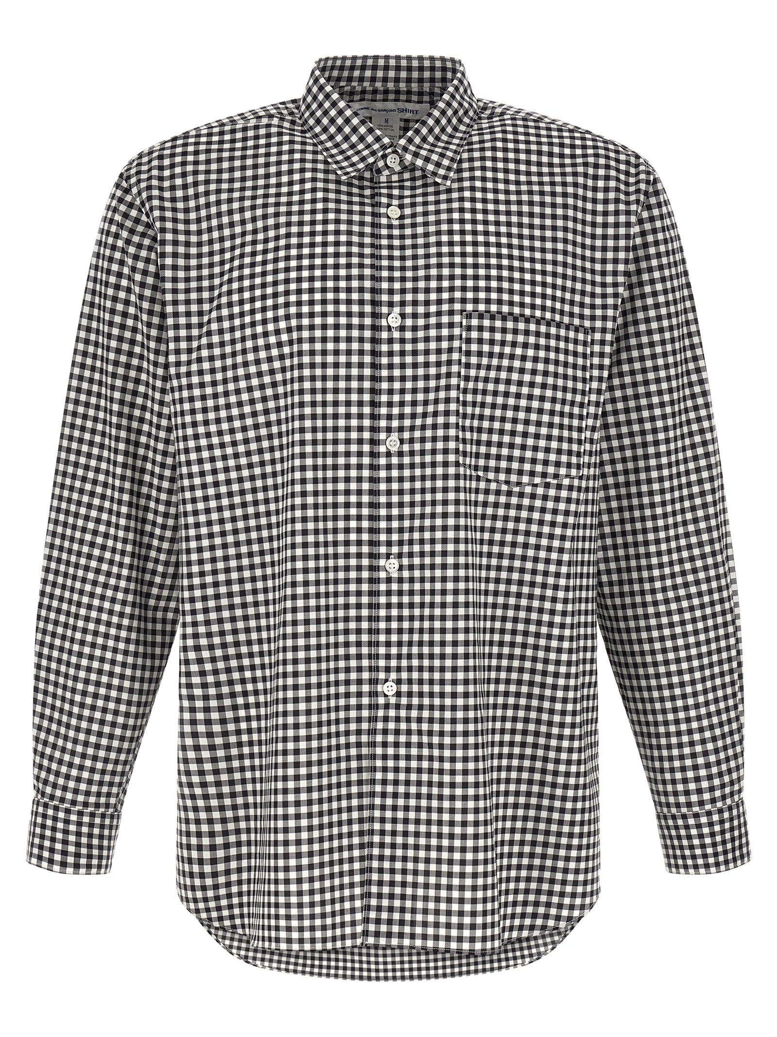 Comme Des Garçons Black Cotton Blouse Comme Des Garçons