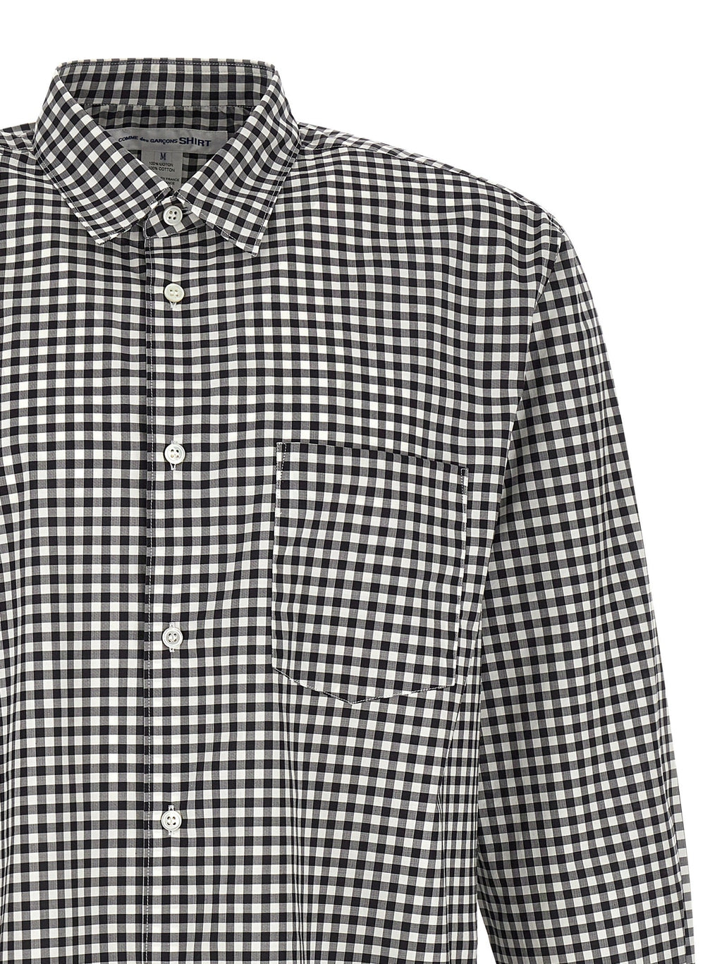 Comme Des Garçons Black Cotton Blouse Comme Des Garçons
