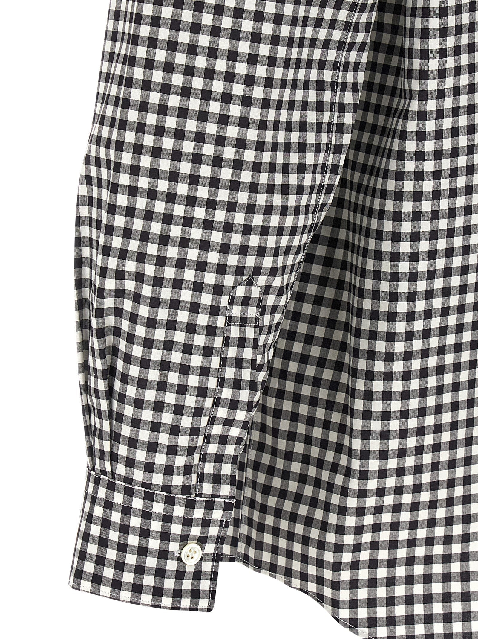 Comme Des Garçons Black Cotton Blouse Comme Des Garçons