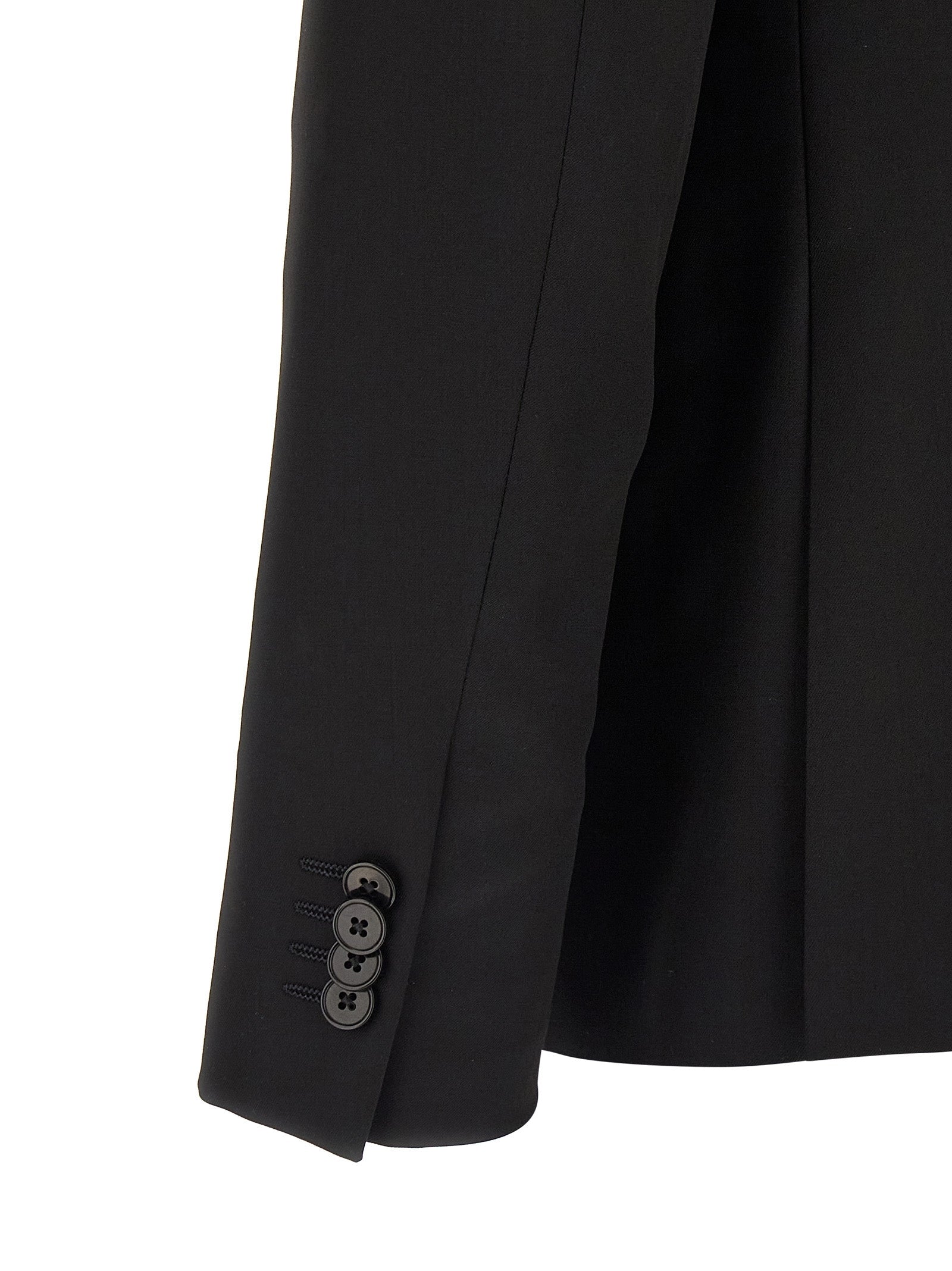 ZEGNA Black Wool Blazer ZEGNA