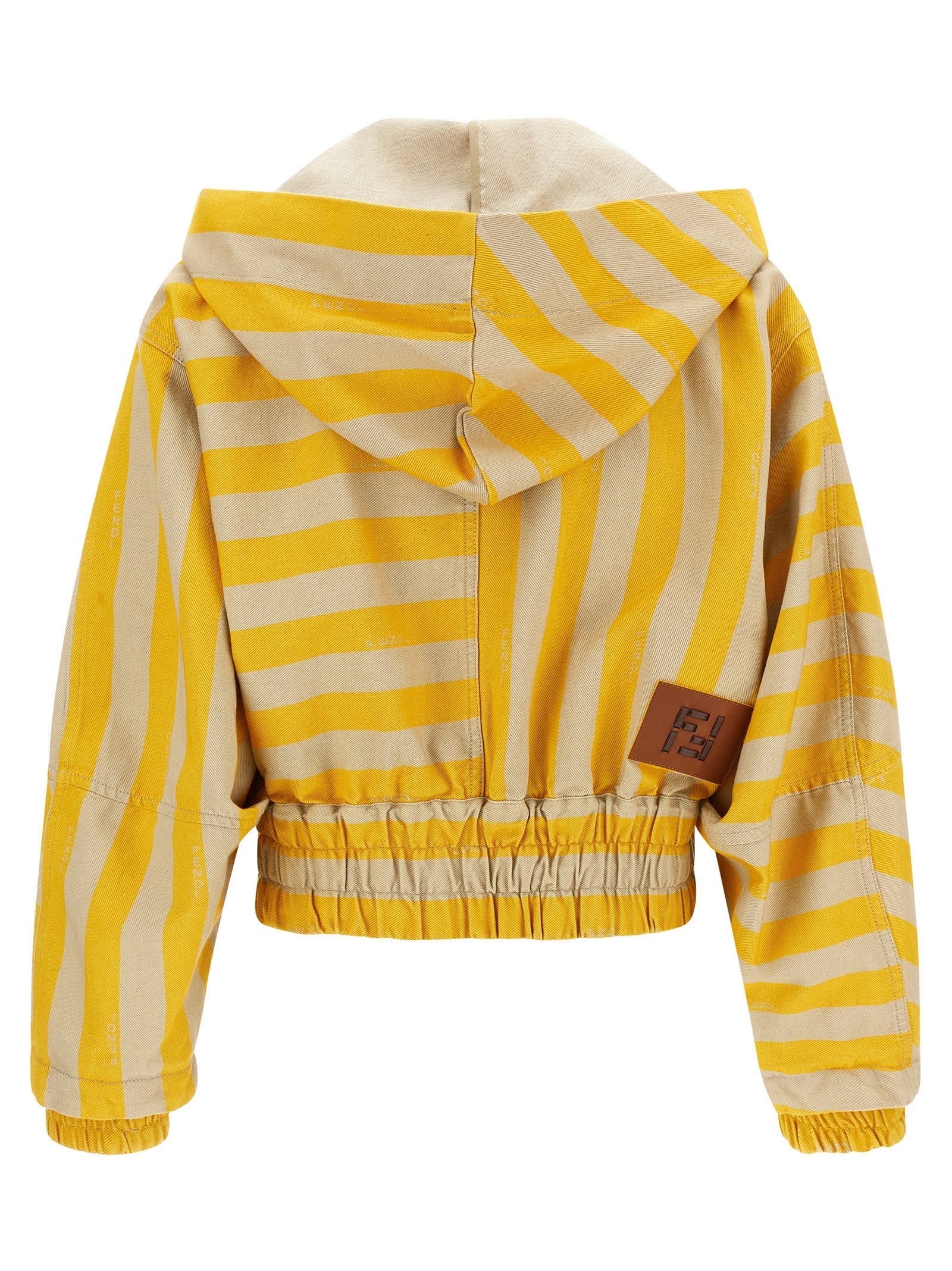 Fendi Bicolor Cotton Jacket Fendi