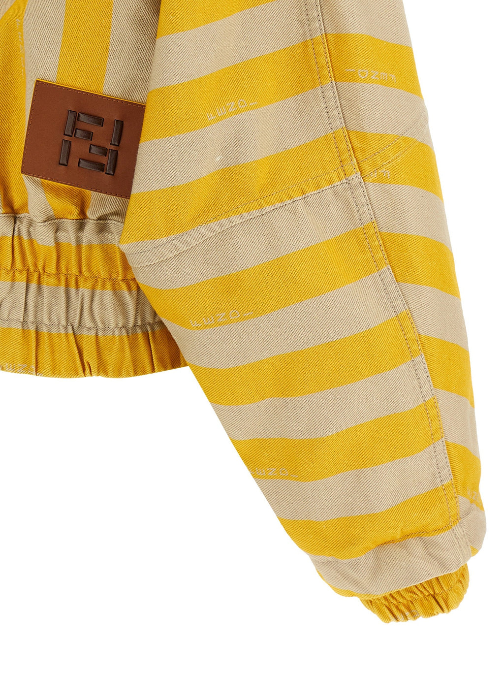 Fendi Bicolor Cotton Jacket Fendi