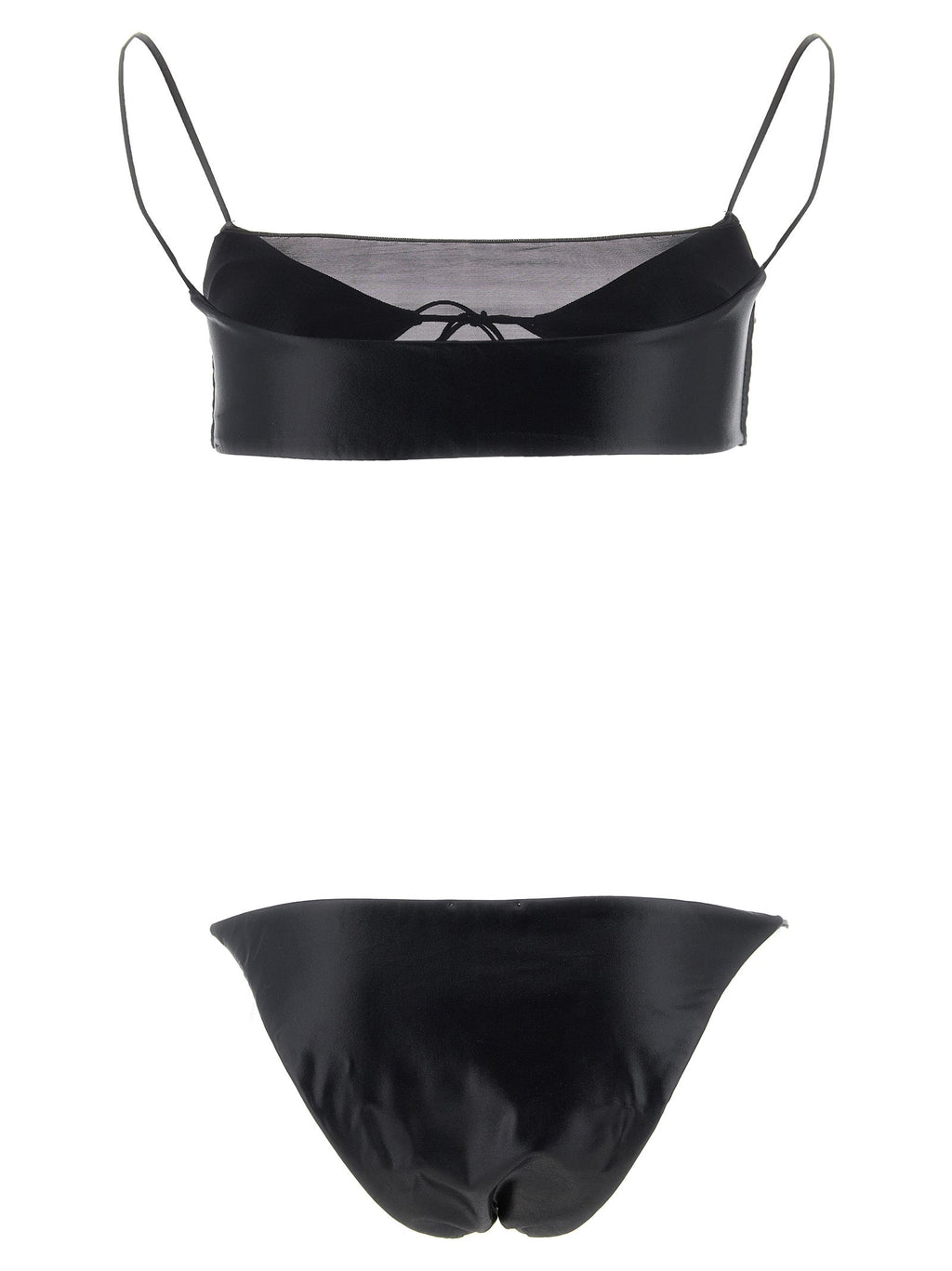 ALLIS Black Polyester Bikini ALLIS