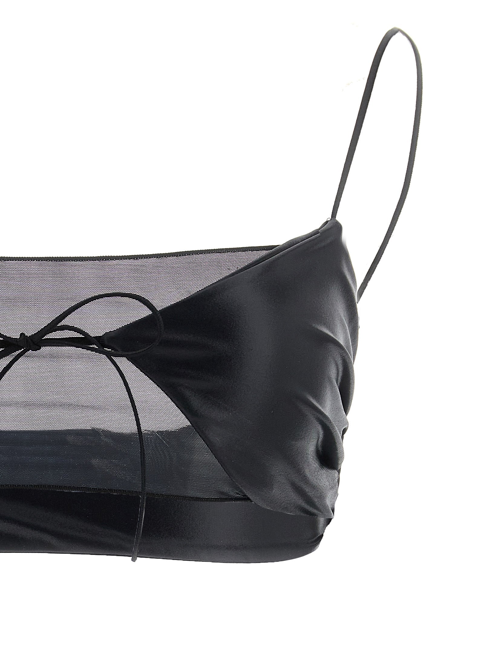 ALLIS Black Polyester Bikini ALLIS