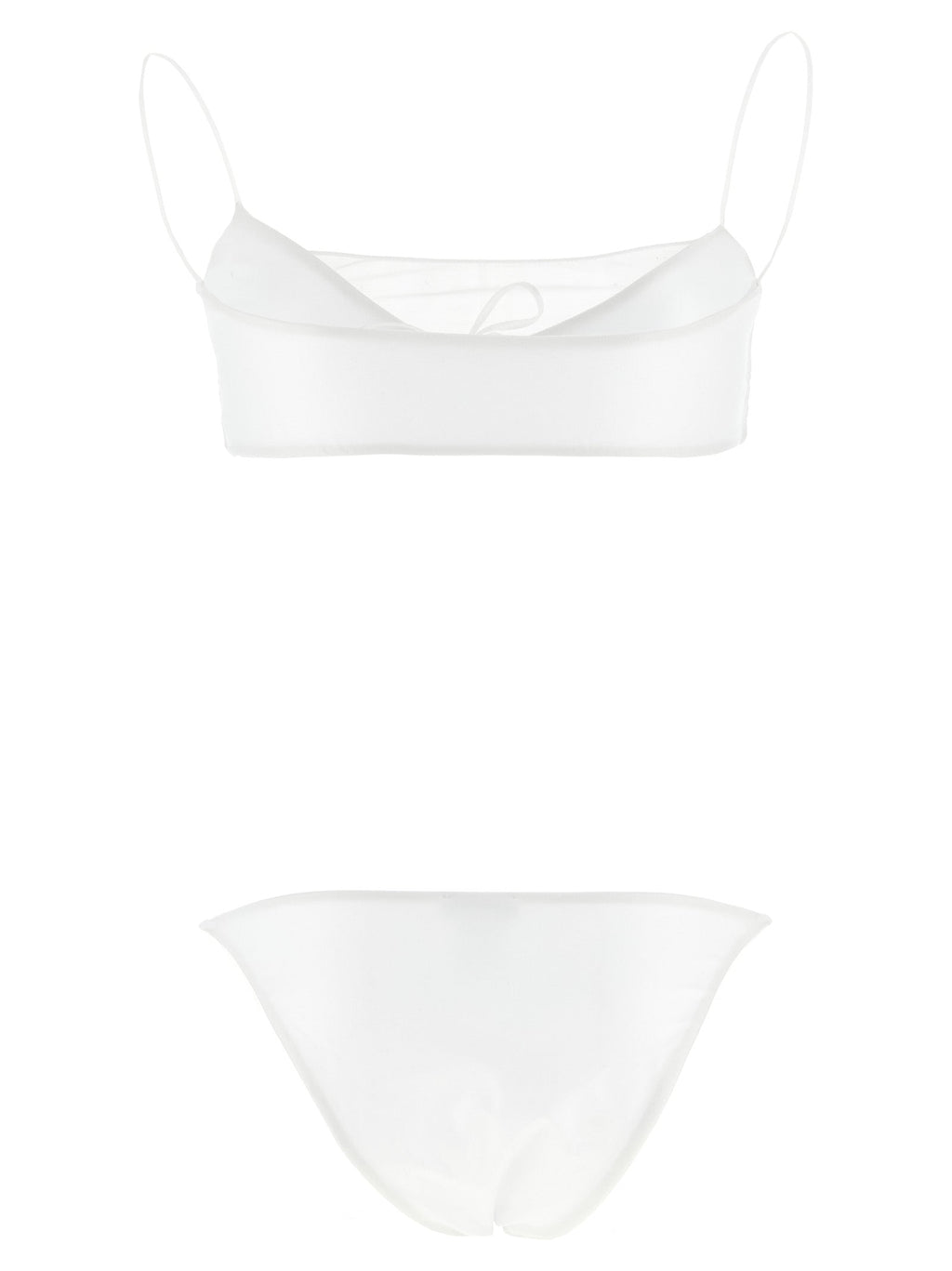 ALLIS White Polyester Bikini ALLIS