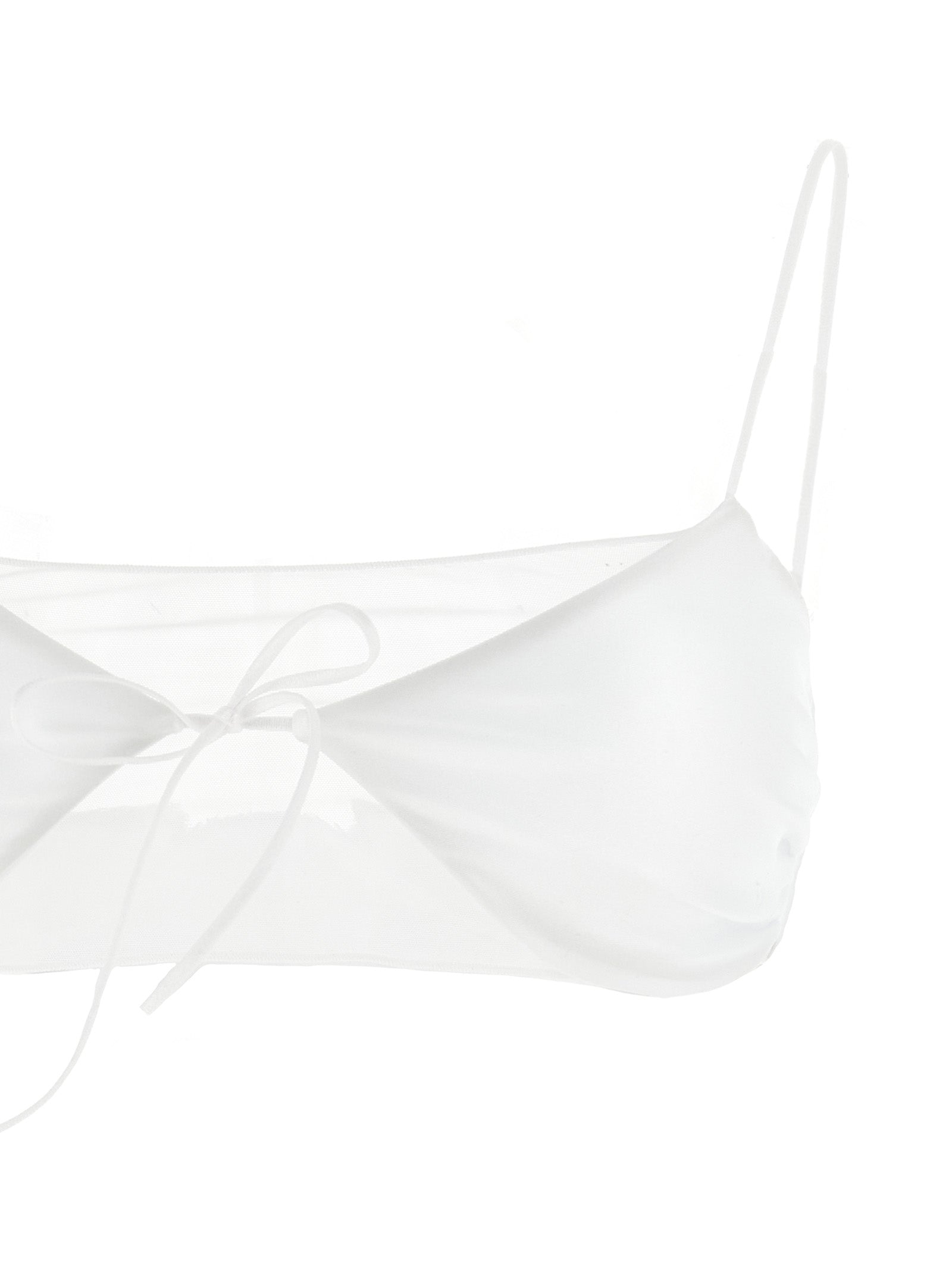 ALLIS White Polyester Bikini ALLIS