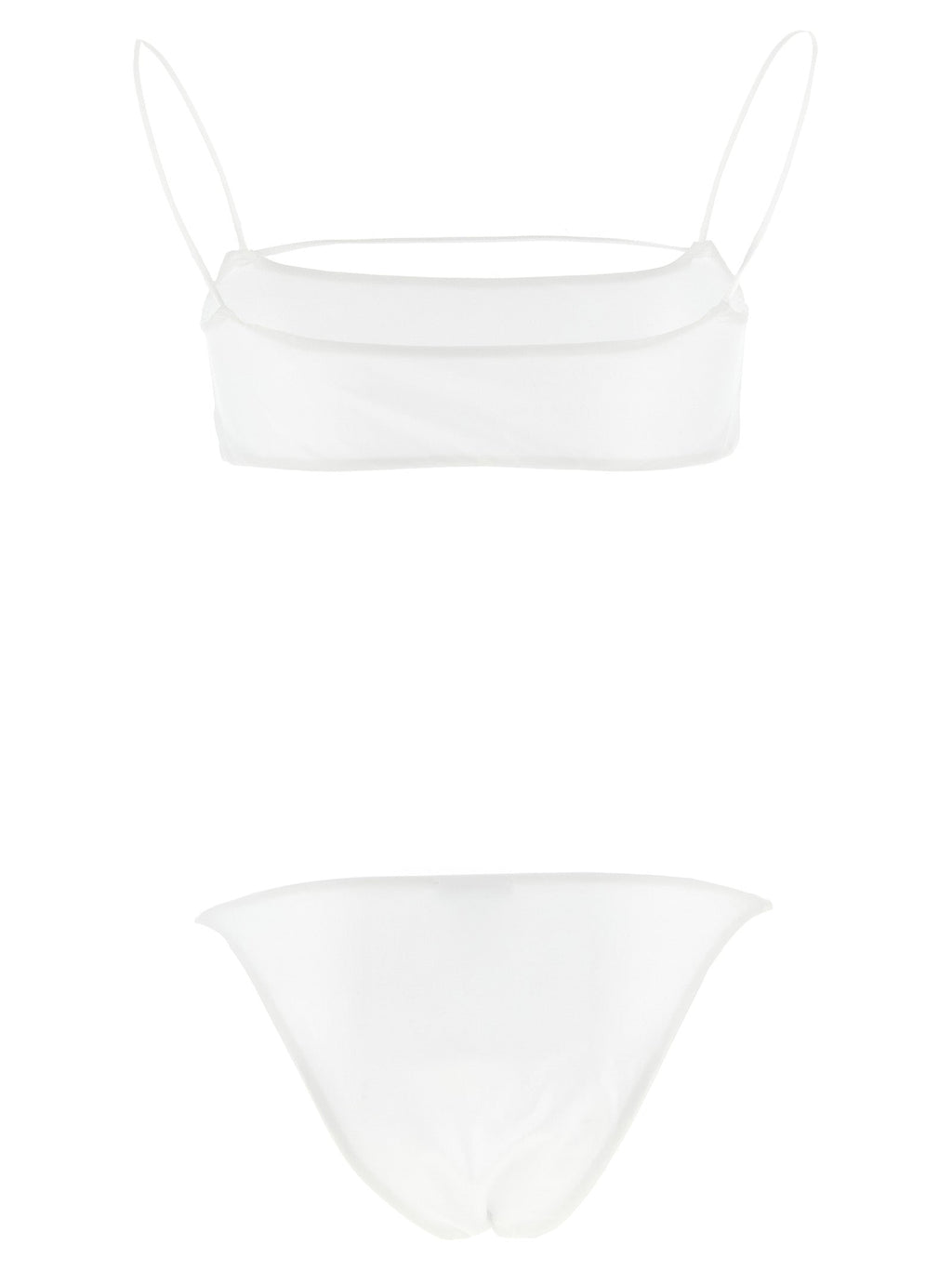 ALLIS White Polyester Bikini ALLIS