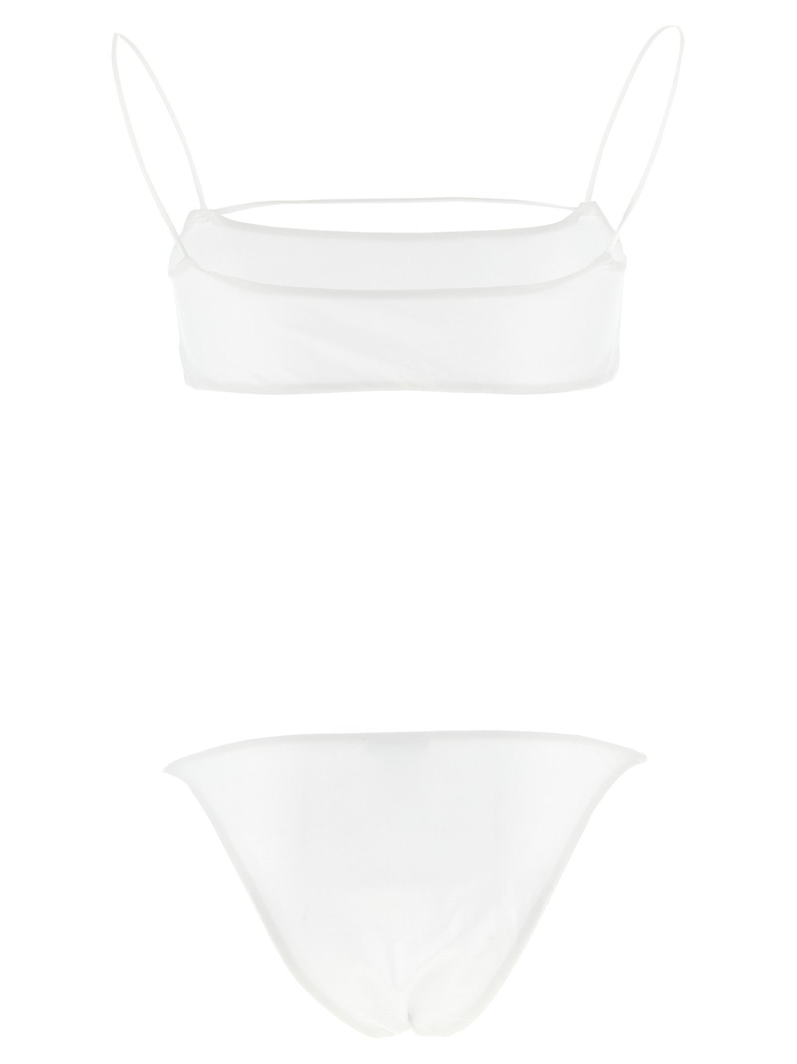 ALLIS White Polyester Bikini ALLIS