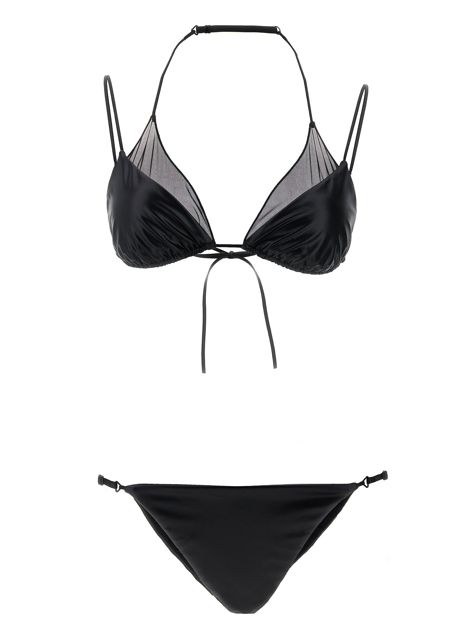 ALLIS Black Polyester Bikini ALLIS