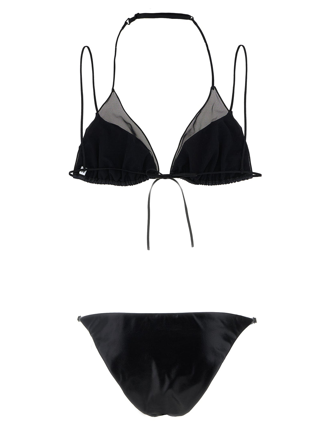 ALLIS Black Polyester Bikini ALLIS