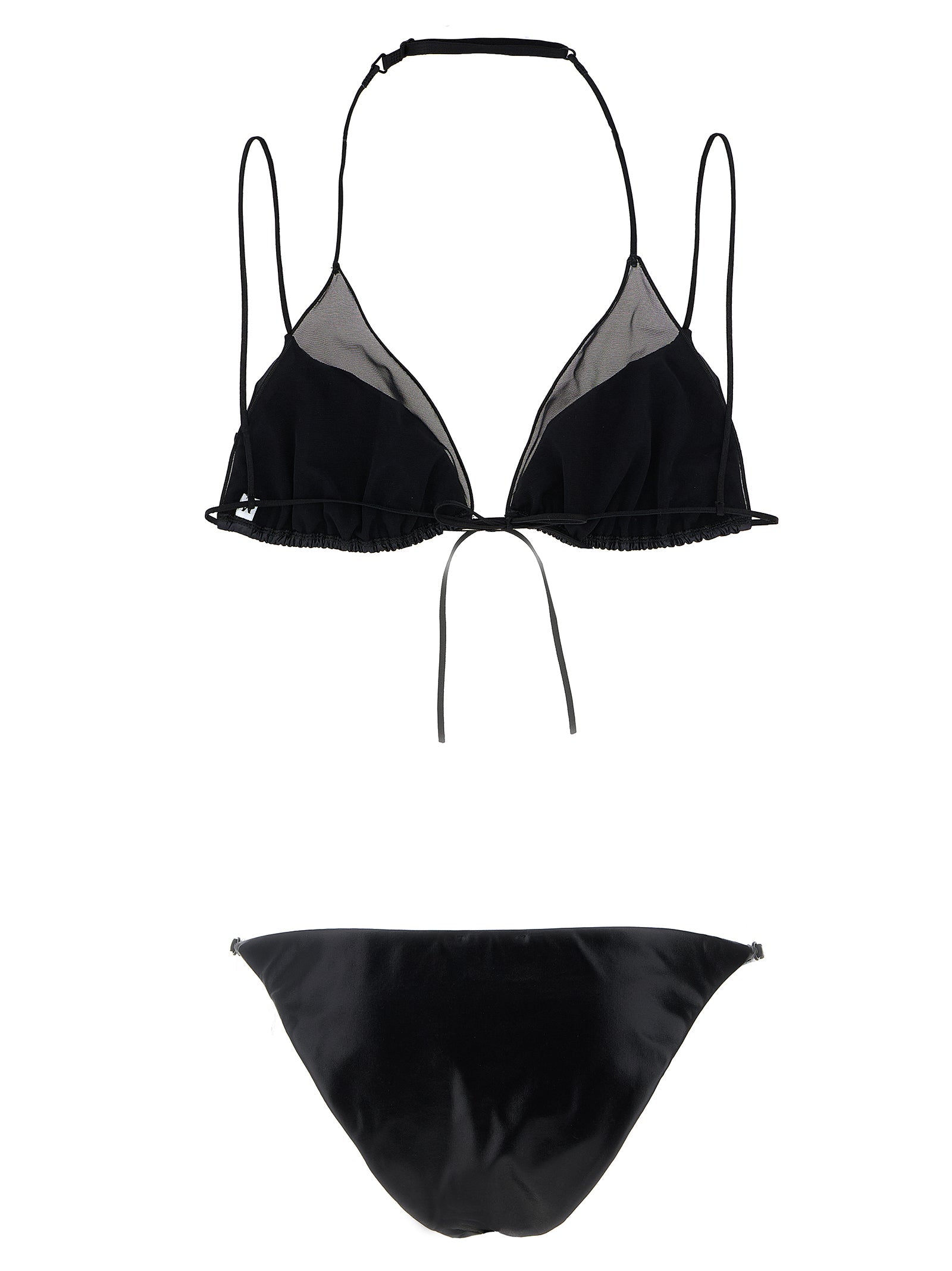 ALLIS Black Polyester Bikini ALLIS