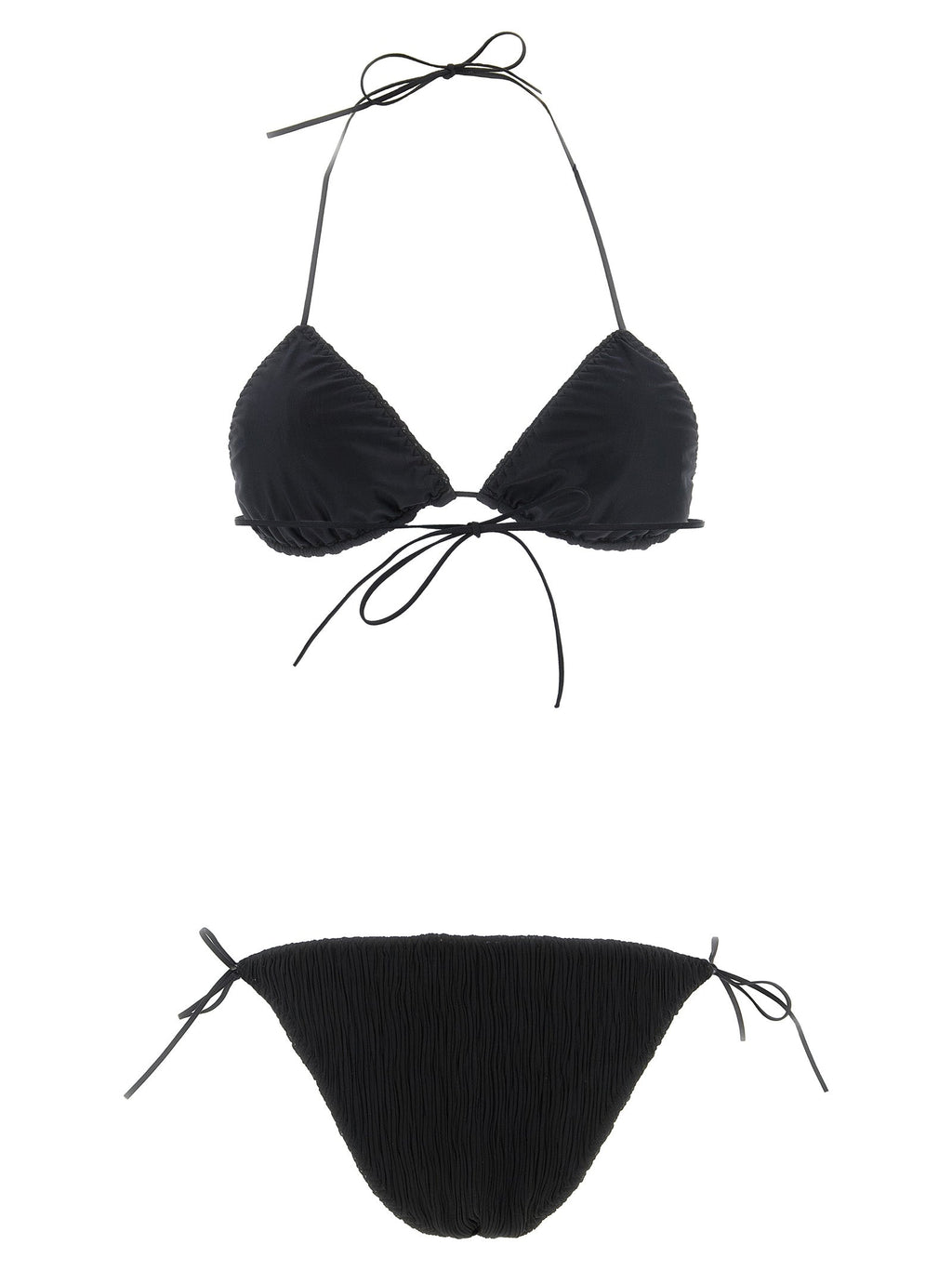 ALLIS Black Polyester Bikini ALLIS