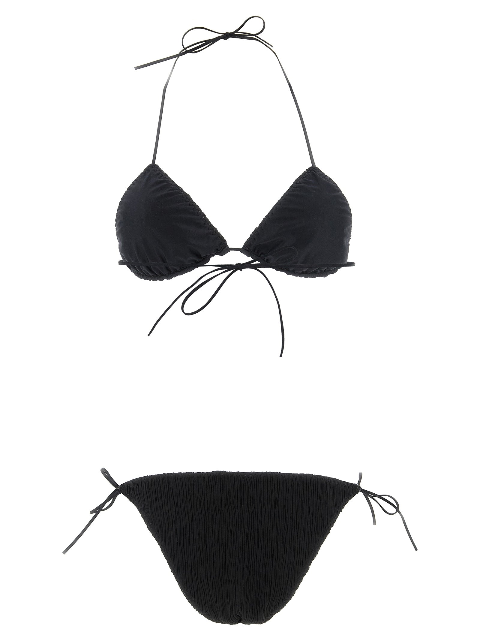 ALLIS Black Polyester Bikini ALLIS
