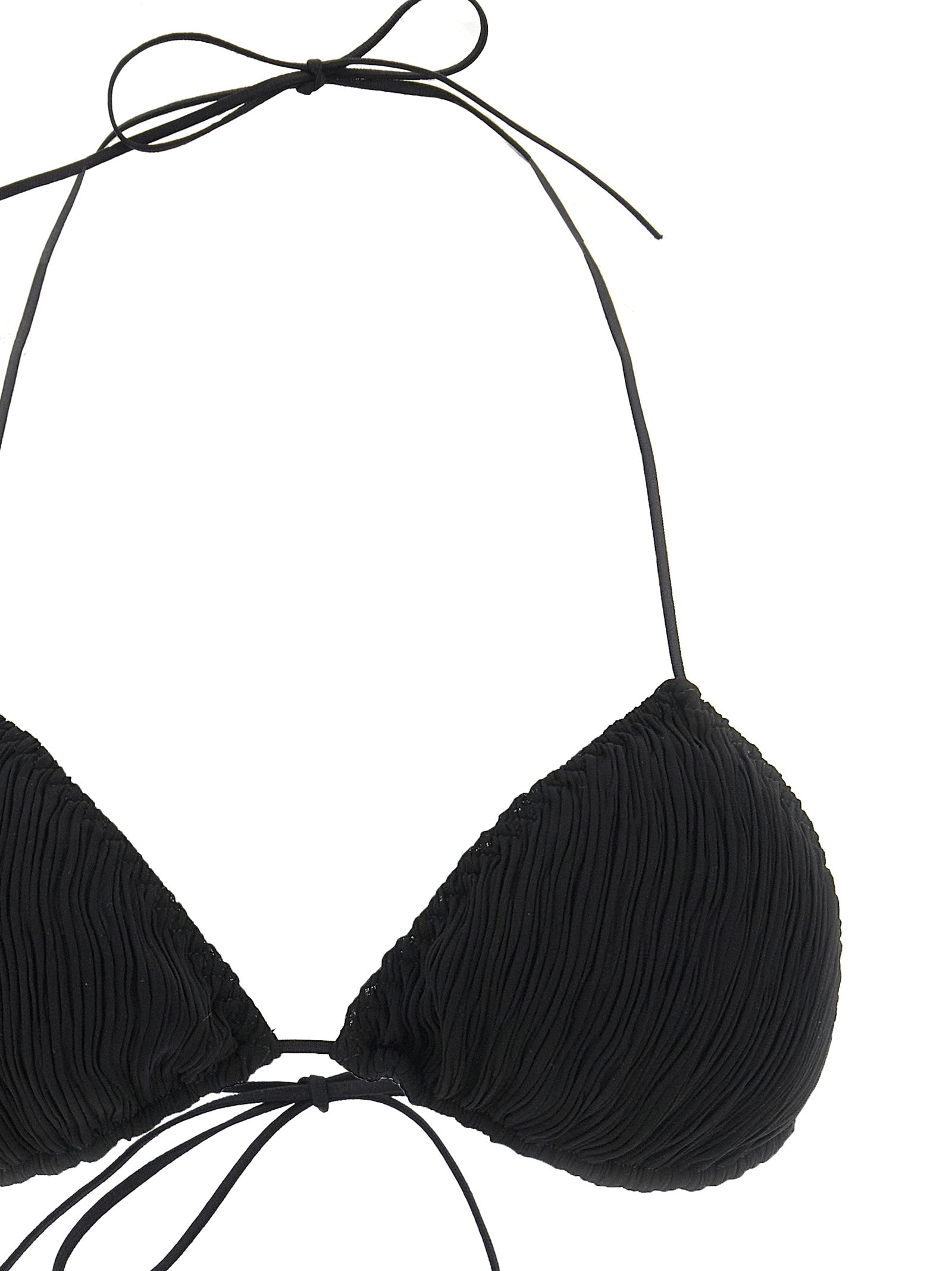 ALLIS Black Polyester Bikini ALLIS