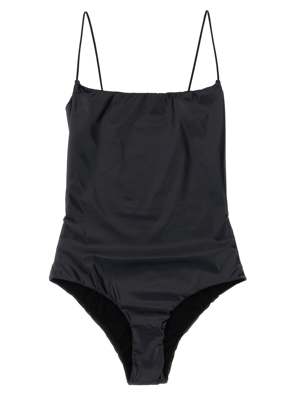 ALLIS Black Polyester One-Piece Swimsuit ALLIS