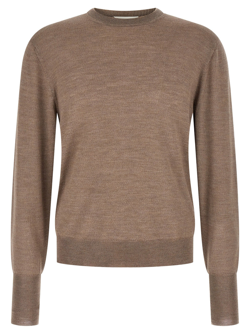 MA'RY'YA Gray Virgin Wool Cardigan MA'RY'YA