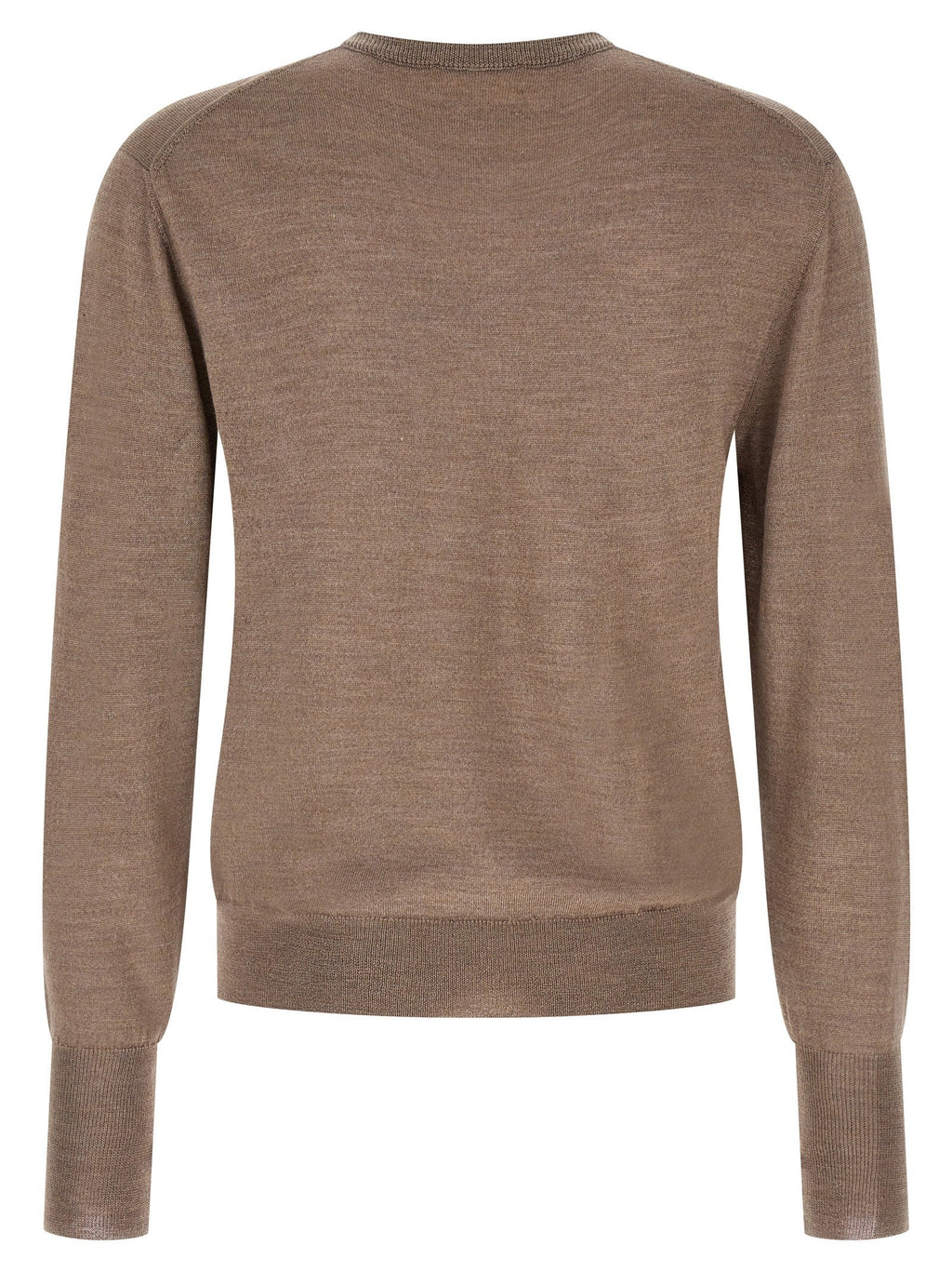 MA'RY'YA Gray Virgin Wool Cardigan MA'RY'YA