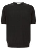 MA'RY'YA Black Cotton Cardigan MA'RY'YA