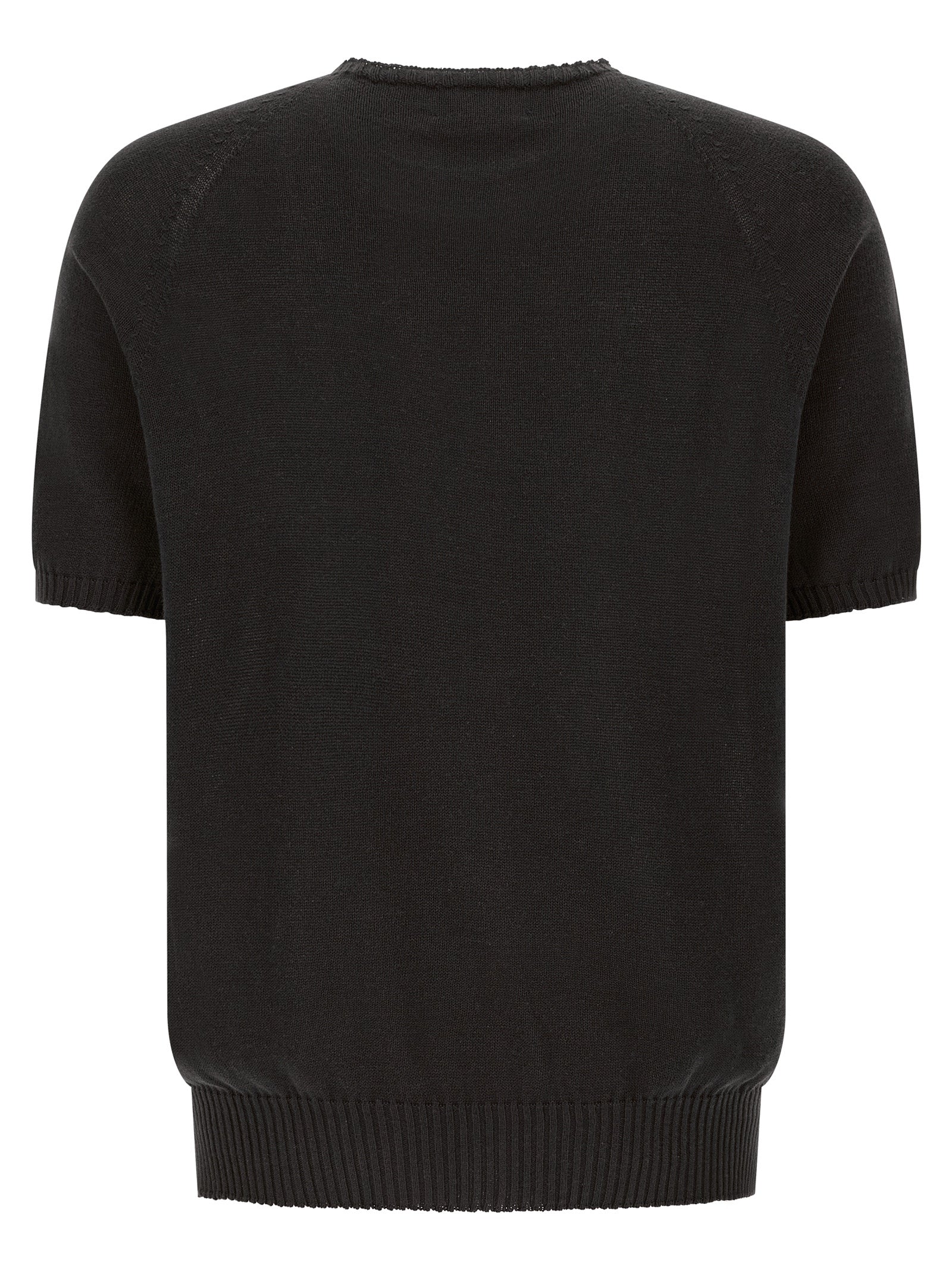MA'RY'YA Black Cotton Cardigan MA'RY'YA