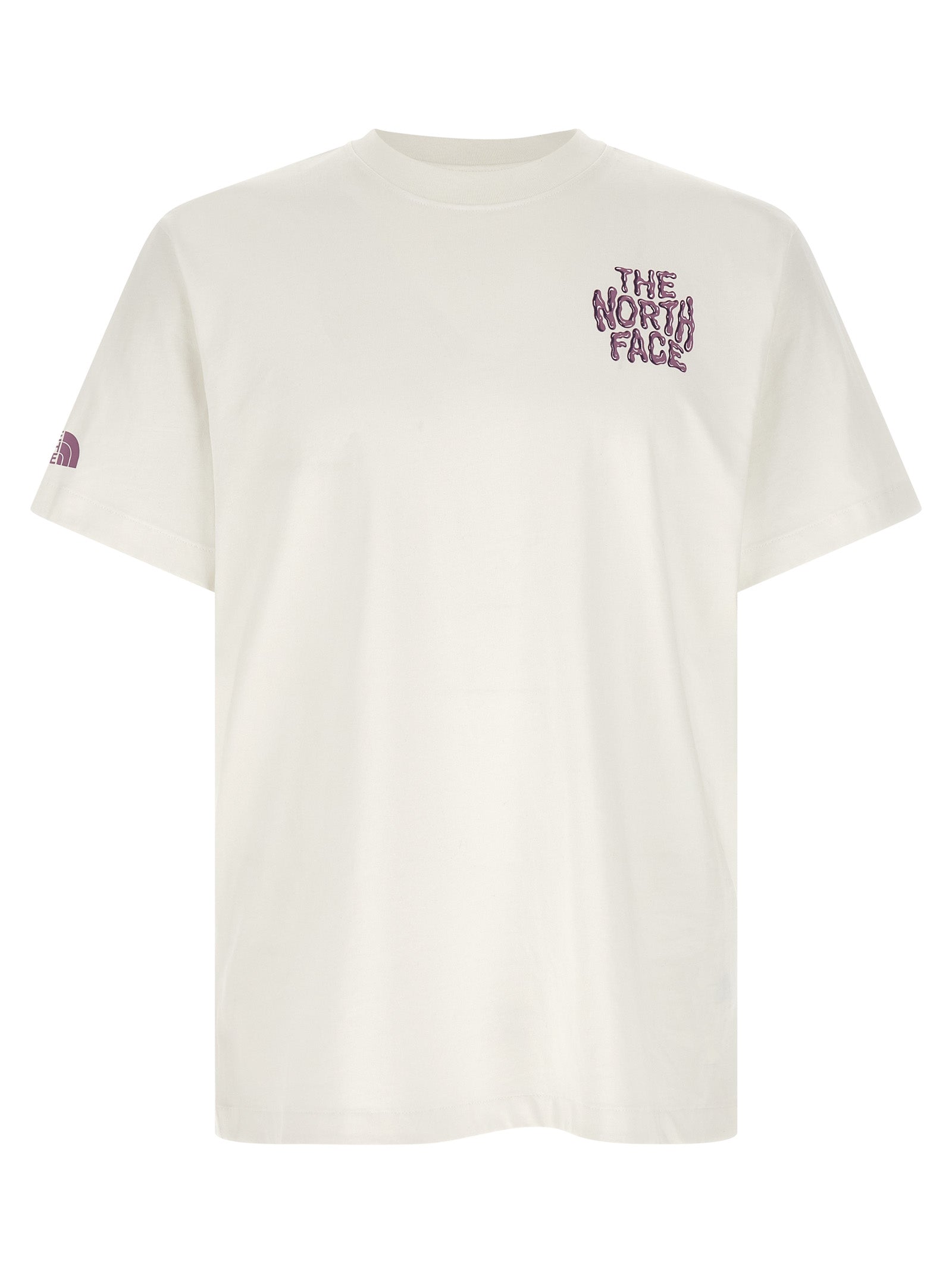 The North Face White Cotton T-Shirt The North Face