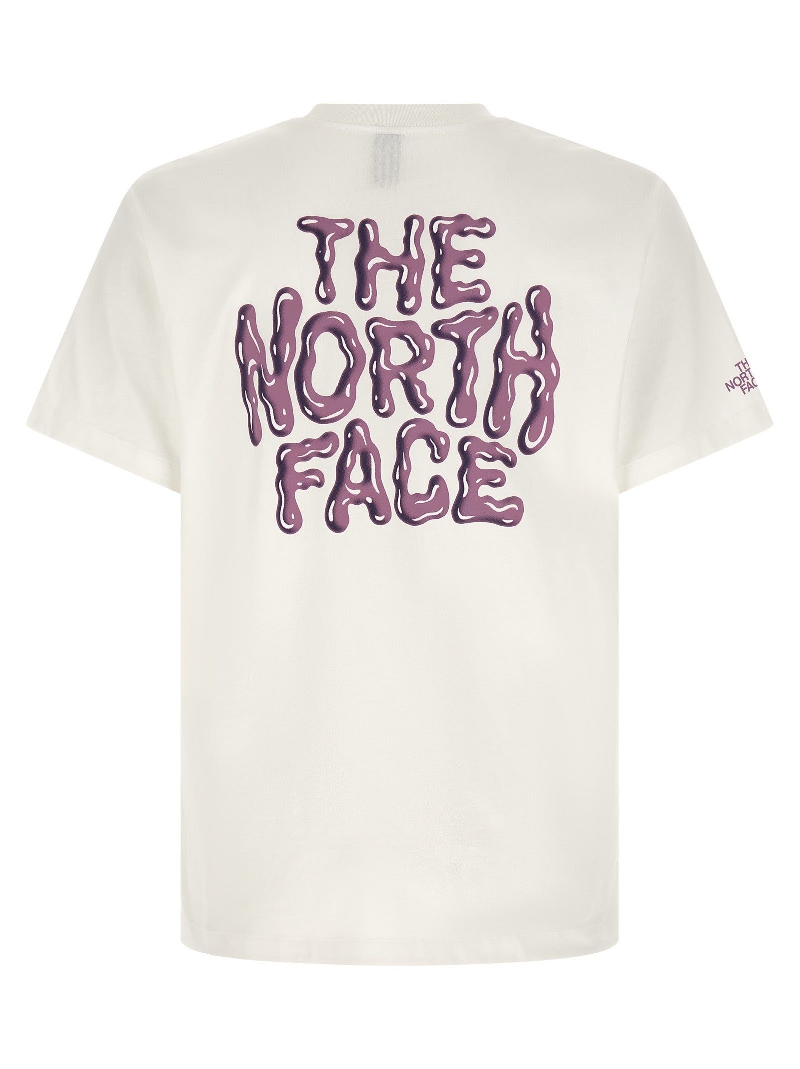 The North Face White Cotton T-Shirt The North Face