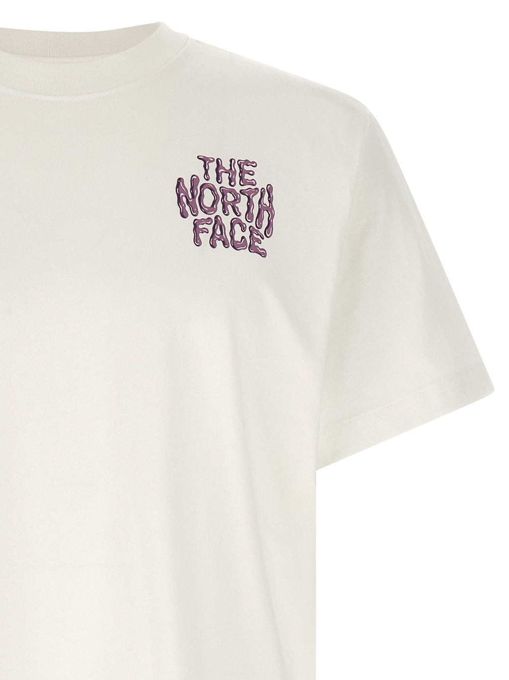 The North Face White Cotton T-Shirt The North Face