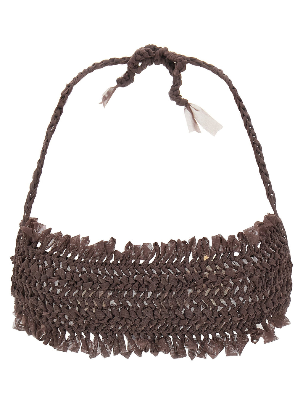ALLIS Brown Polyester Bikini ALLIS