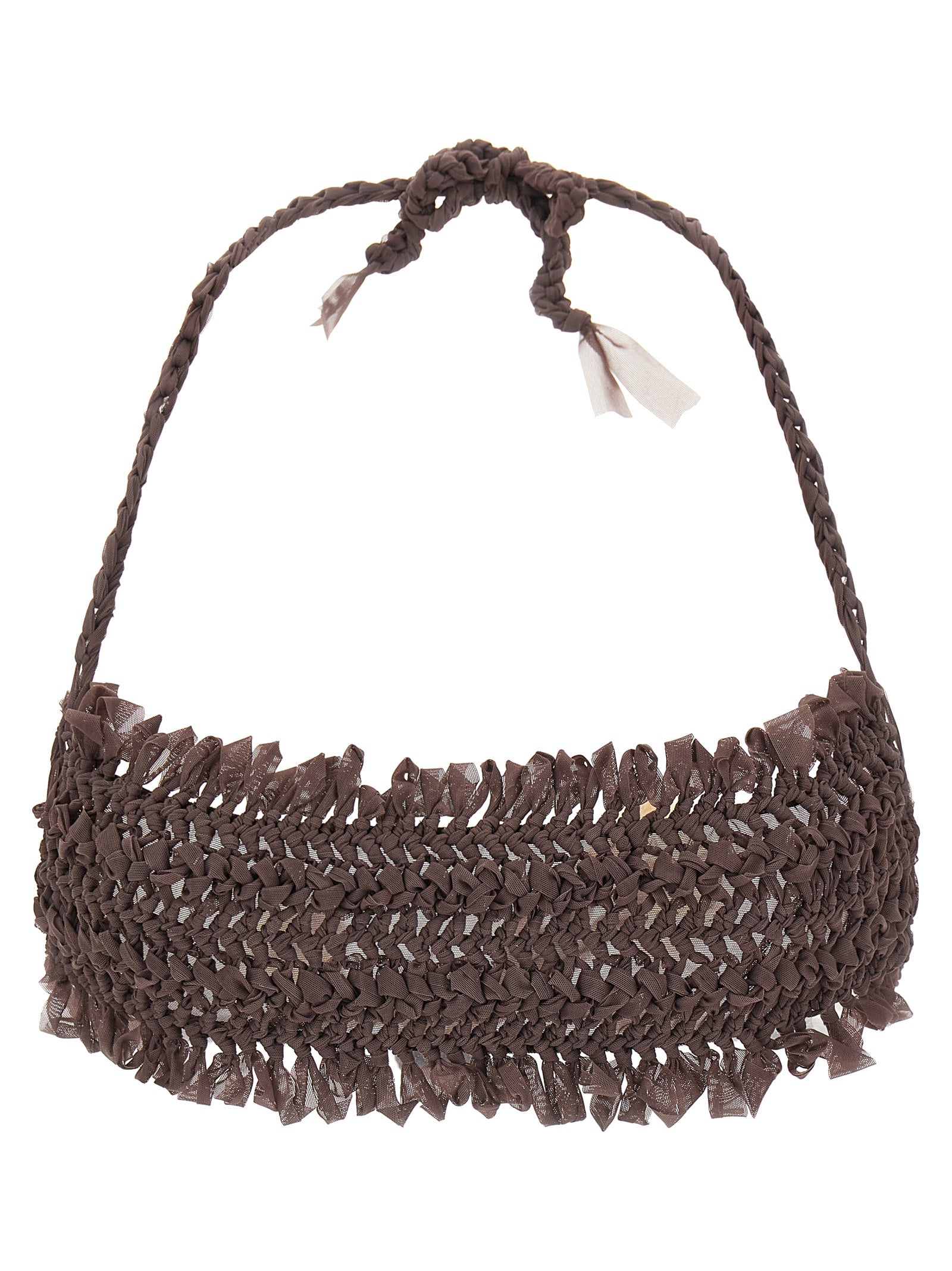 ALLIS Brown Polyester Bikini ALLIS