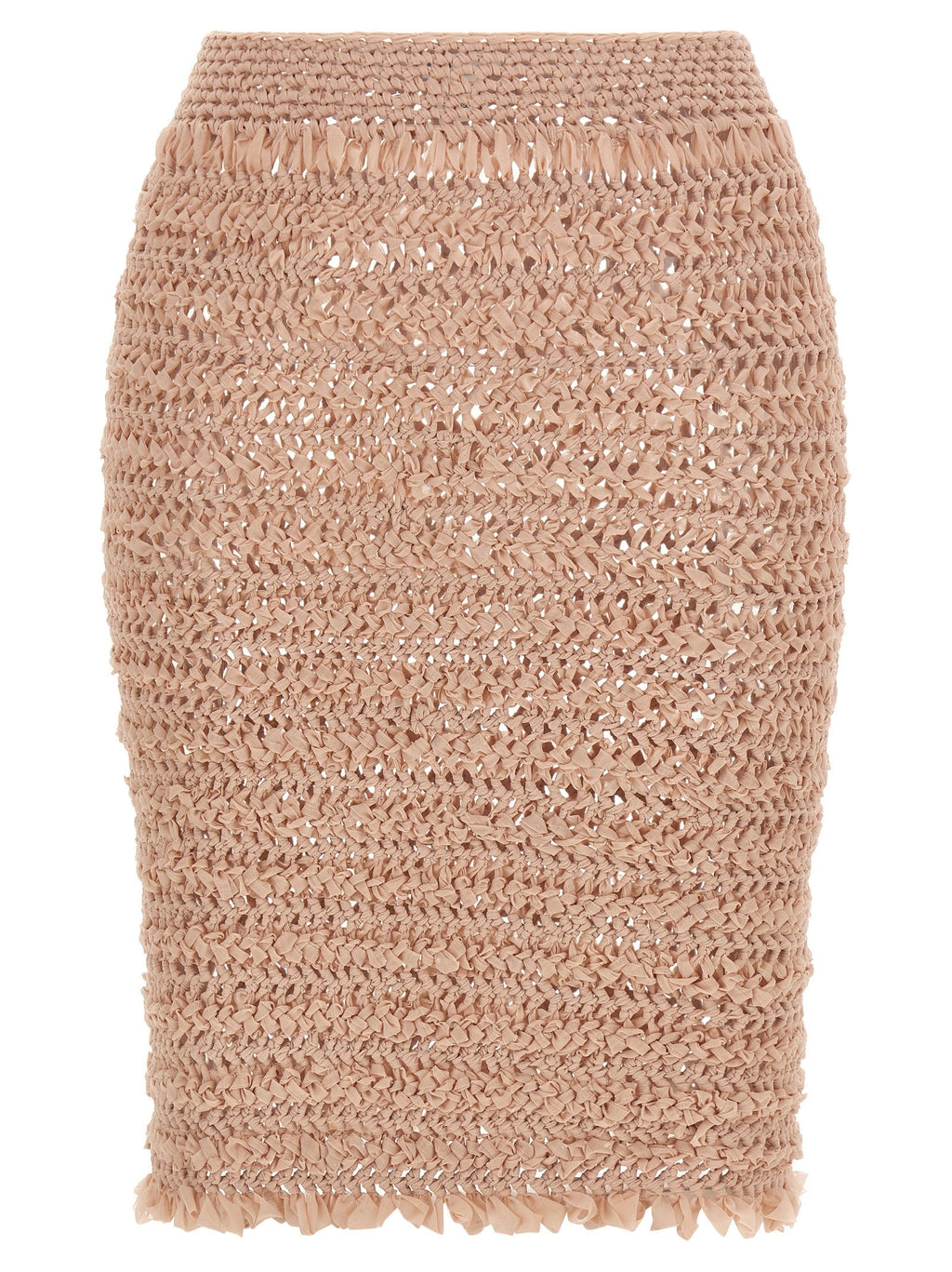 ALLIS Multicolor Polyester Midi Skirt ALLIS